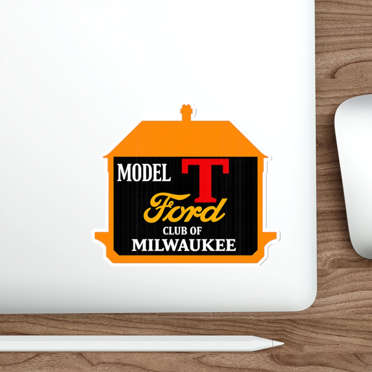 Greater Milwaukee Model T Ford Club Die-Cut Sticker — Great for Windshields!