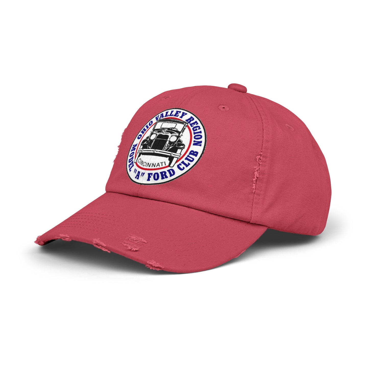 Ohio Valley Region Model A Ford Club Unisex Distressed Cap