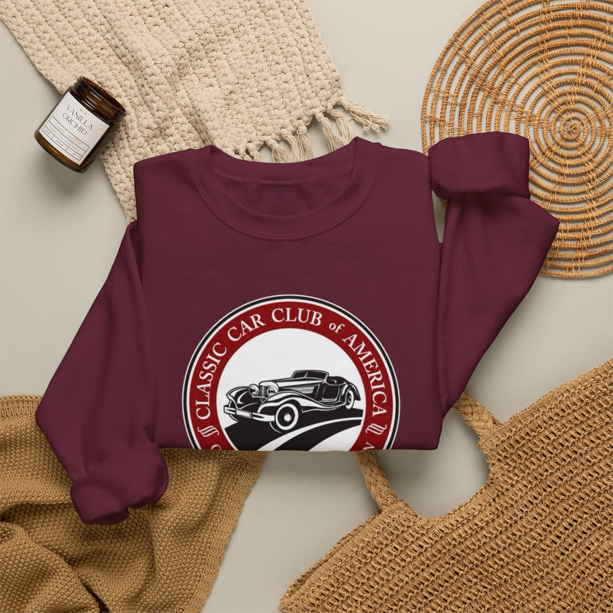 Classic Car Club of America Greater Illinois Region — Unisex Heavy Blend™ Crewneck Sweatshirt