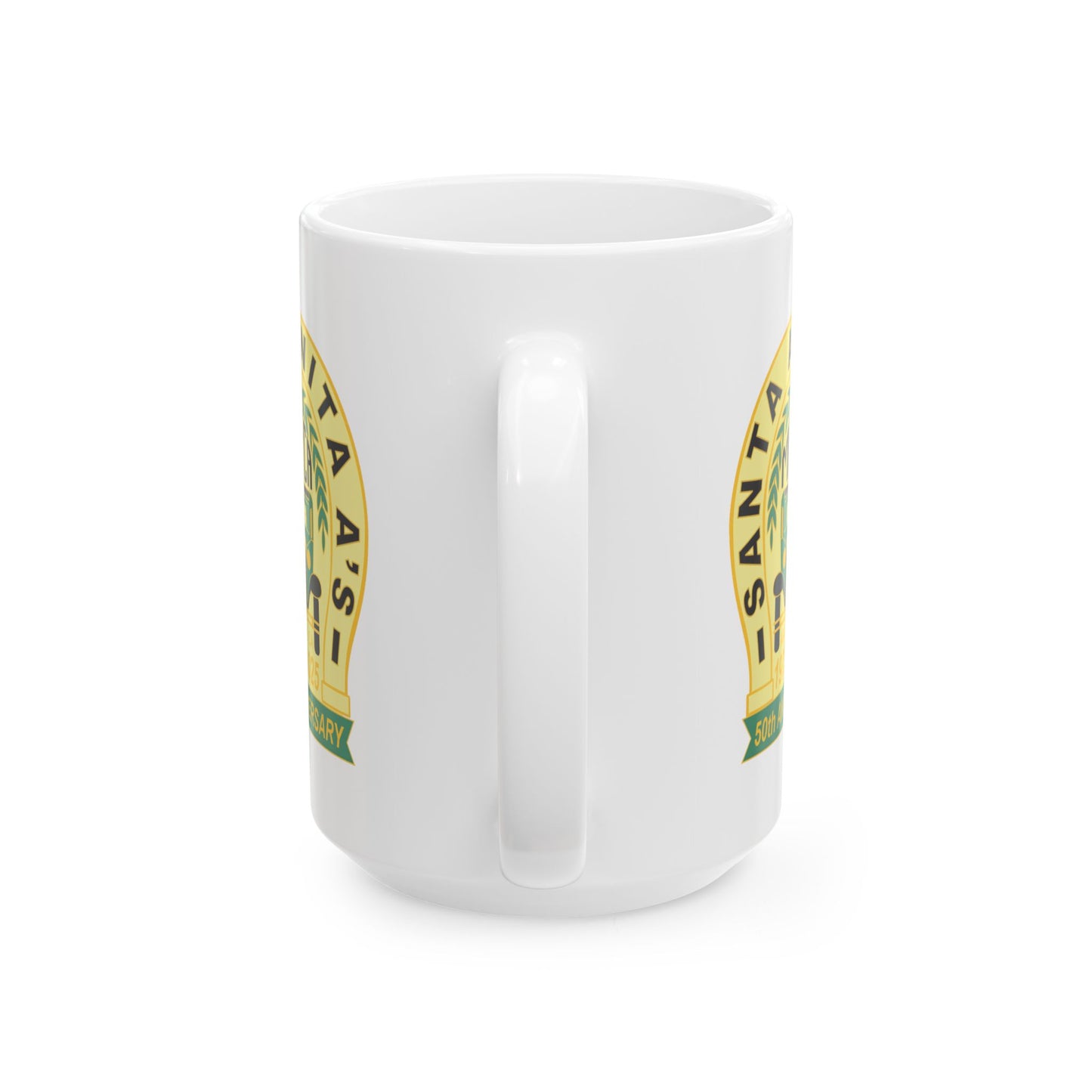 Santa Anita A's MAFCA - White Ceramic Mug (15 oz.)