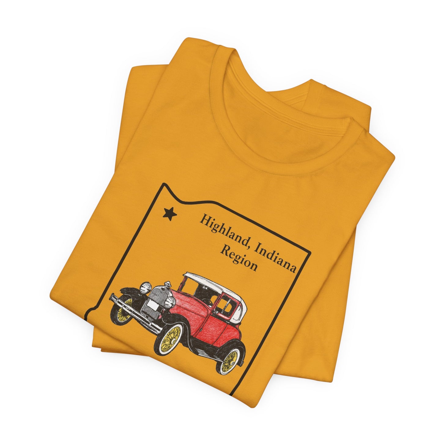 Highland, Indiana Region MARC T‑Shirt — Unisex Jersey Short Sleeve Tee