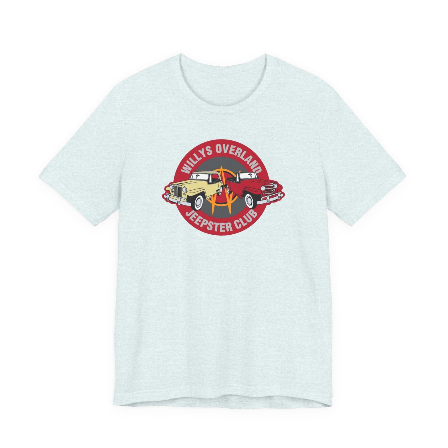 Willys Overland Jeepster Club T-Shirt - Unisex Jersey Short Sleeve Tee