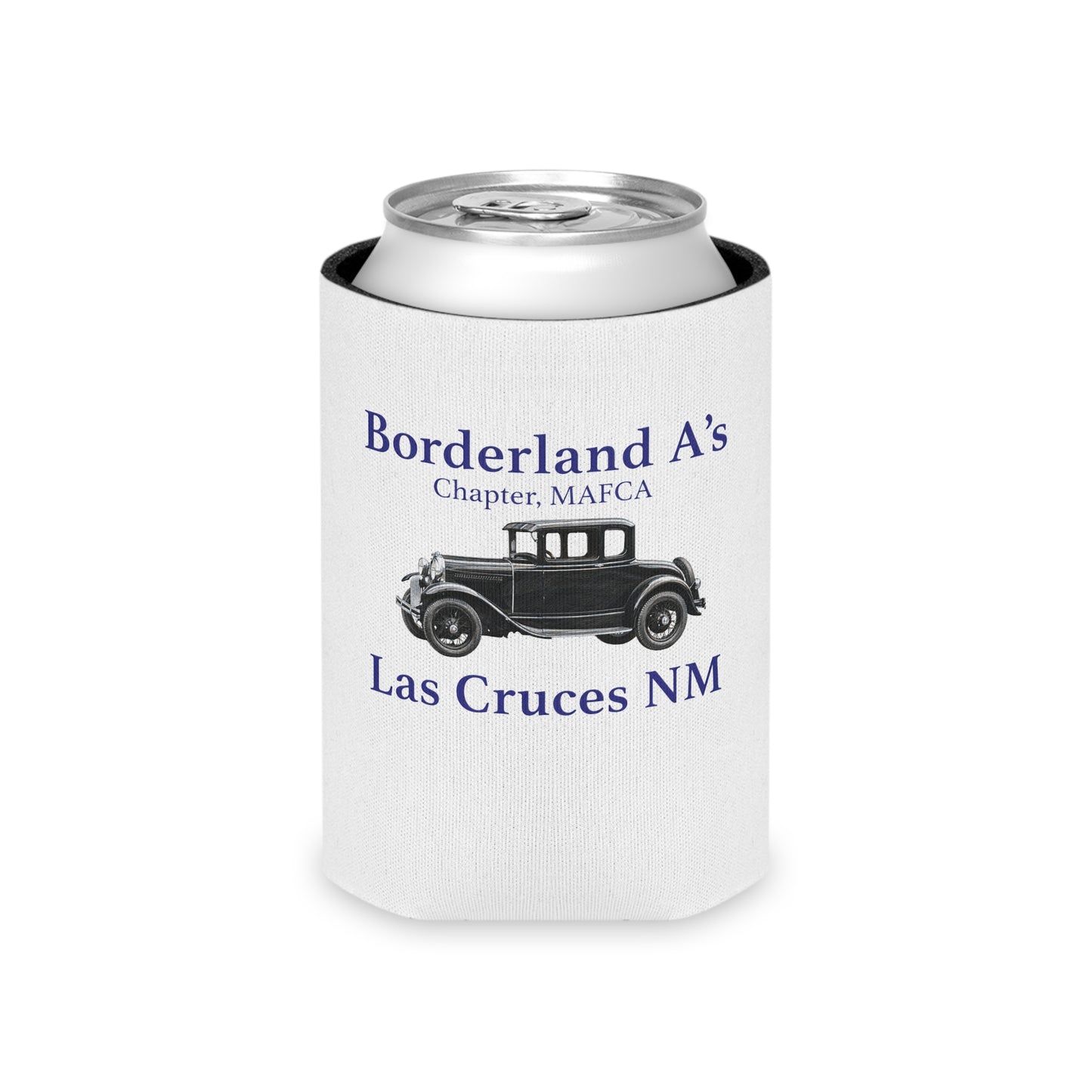 Borderland A's Las Cruces NM Vintage Car Koozie — Can Cooler