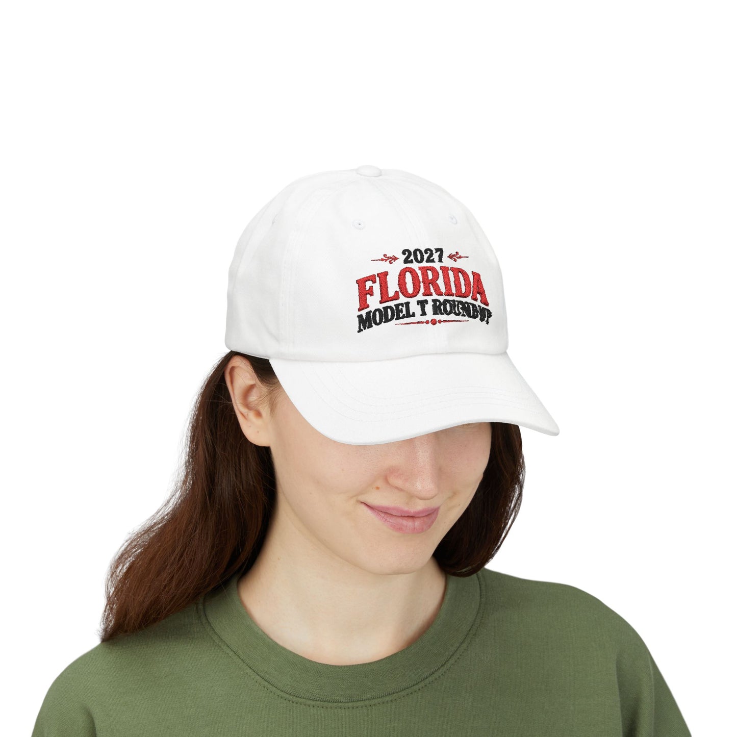 2027 Florida Model T Roundup Embroidered Dad Cap