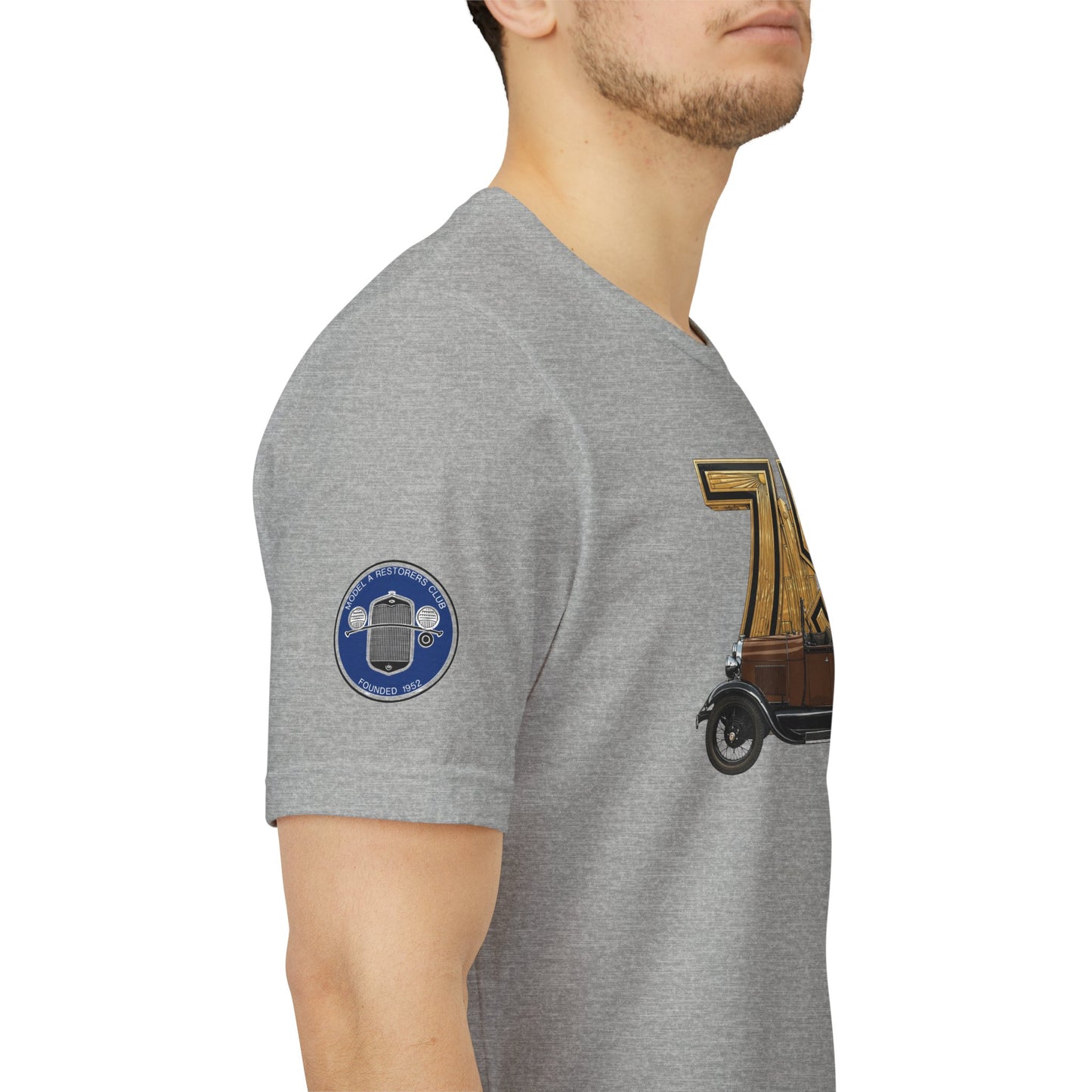 MARC 75th Anniversary Tee with Touring car and MARC logos on both sleeves