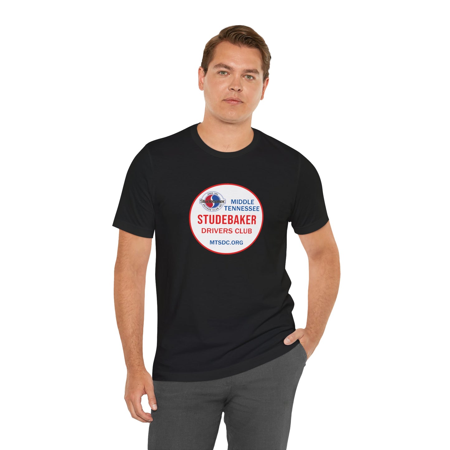 Middle Tennessee Studebaker Drivers Club Chapter Soft Tee — Unisex Jersey Short Sleeve Tee