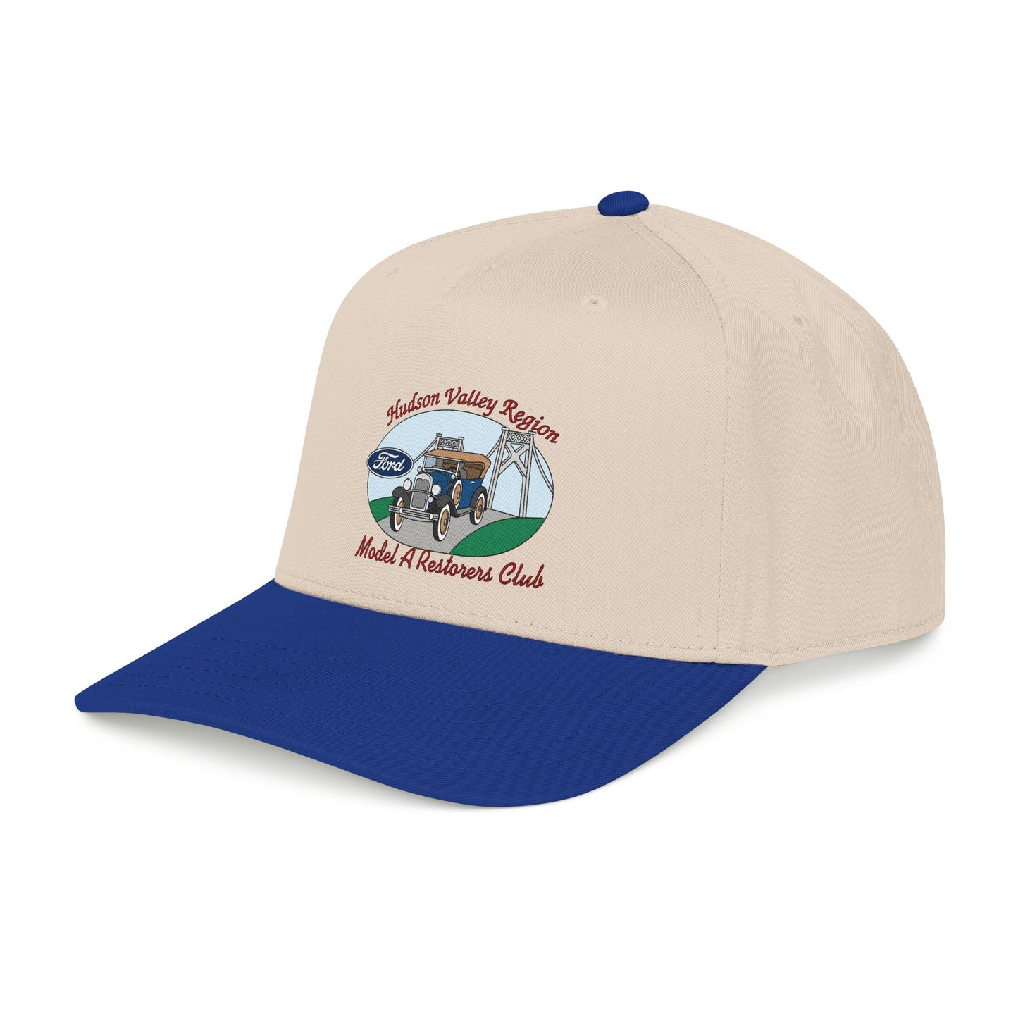 Hudson Valley Region Model A Restorers Club - Printed Mid Profile Baseball Cap