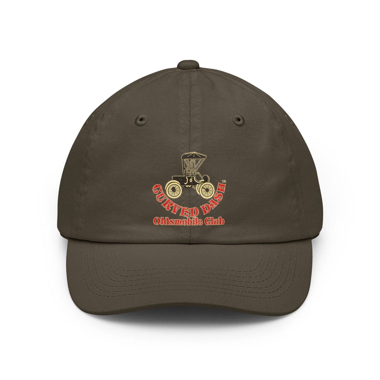 Curved Dash Oldsmobile Club Printed Dad Hat