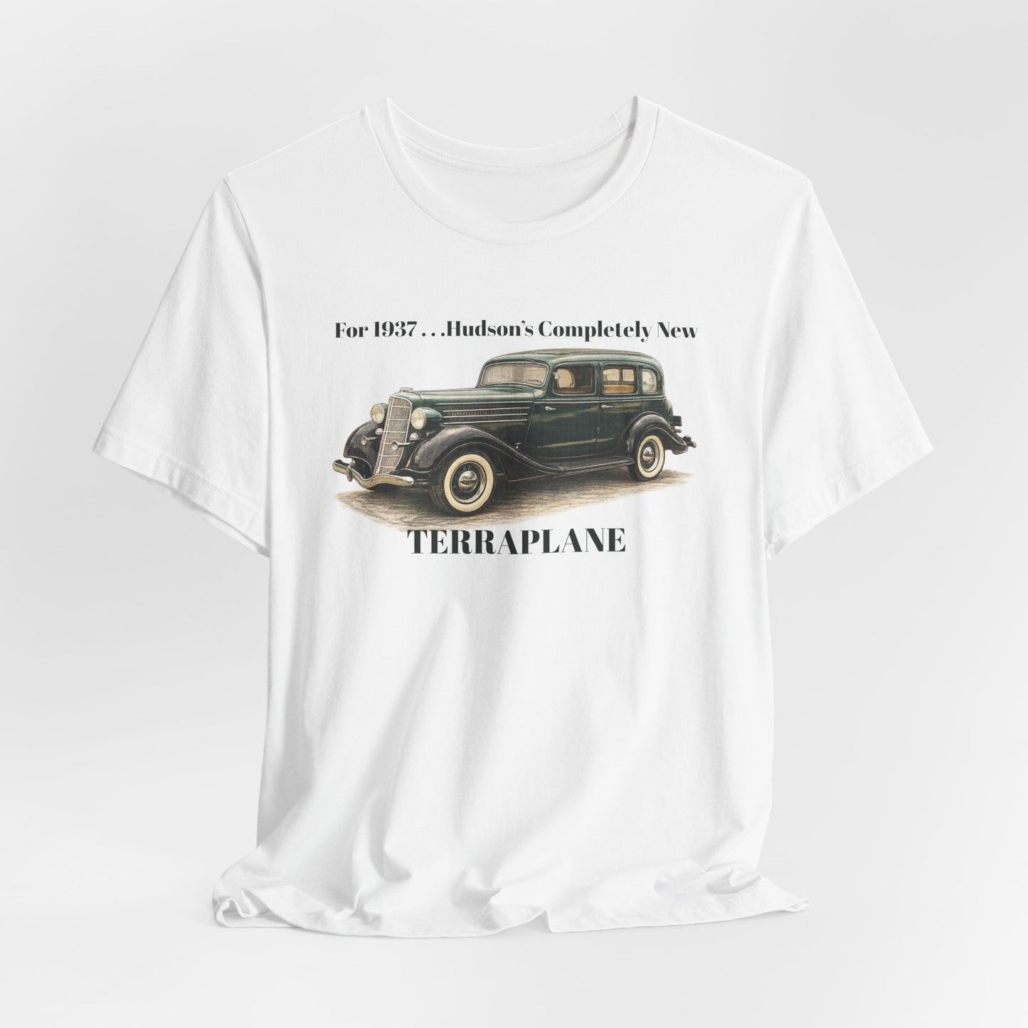 1937 Hudson Terraplane Classic Auto T‑Shirt - Unisex Jersey Short Sleeve Tee
