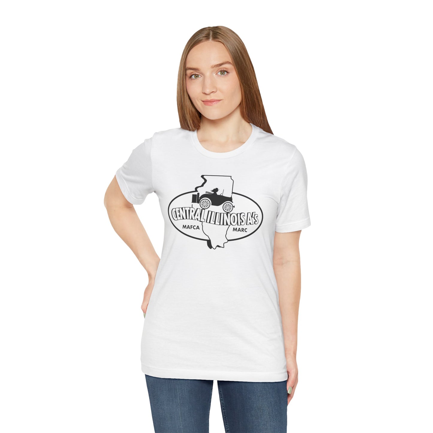 Central Illinois A's Tee - Unisex Jersey Short Sleeve Tee