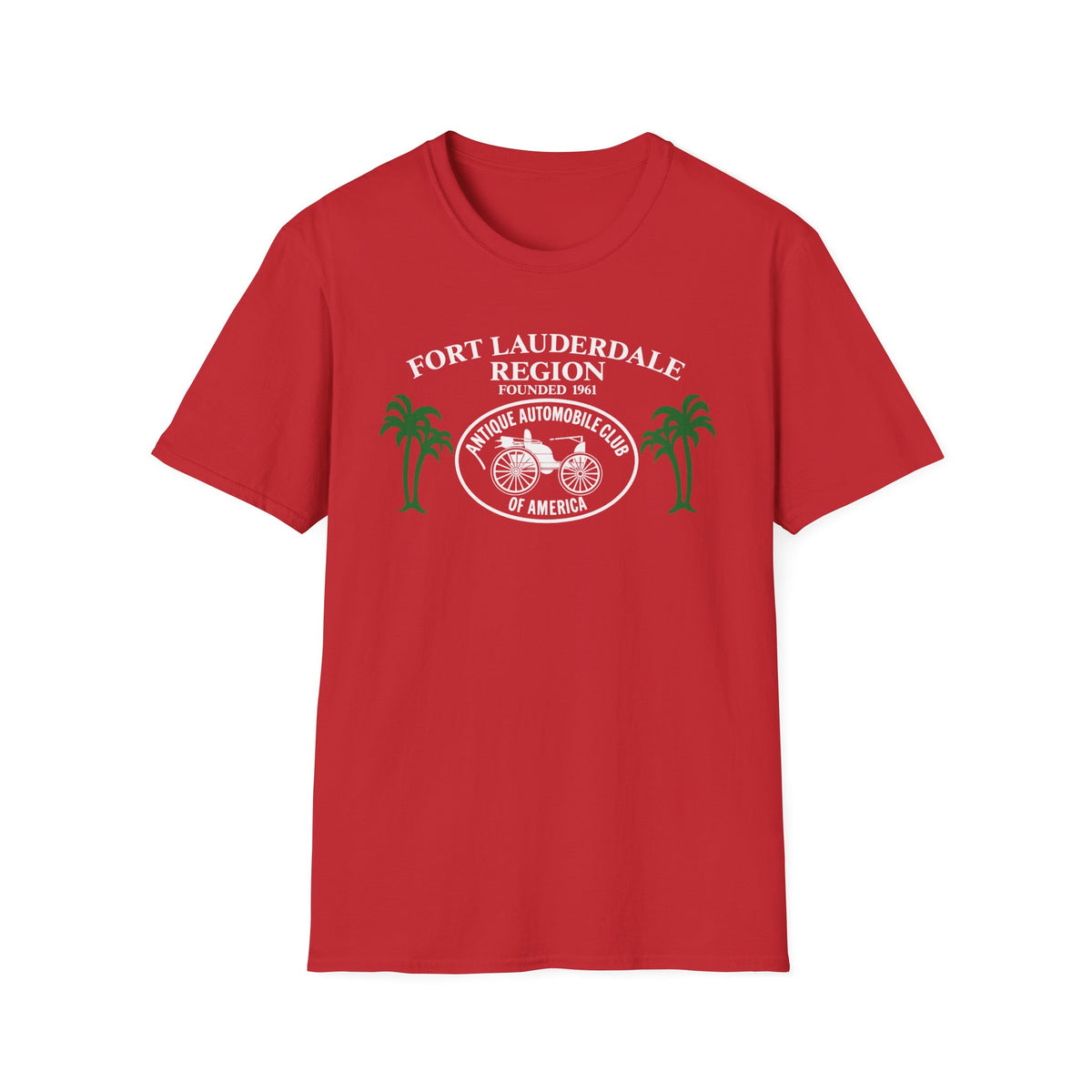Fort Lauderdale Region AACA - Unisex Softstyle T-Shirt