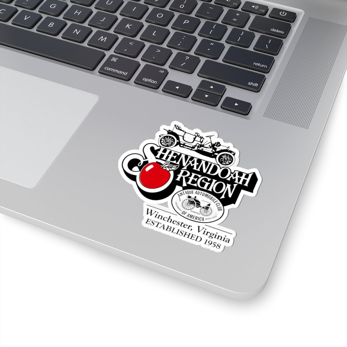 Shenandoah Region AACA Kiss-Cut Sticker — Winchester, Virginia (Established 1958)