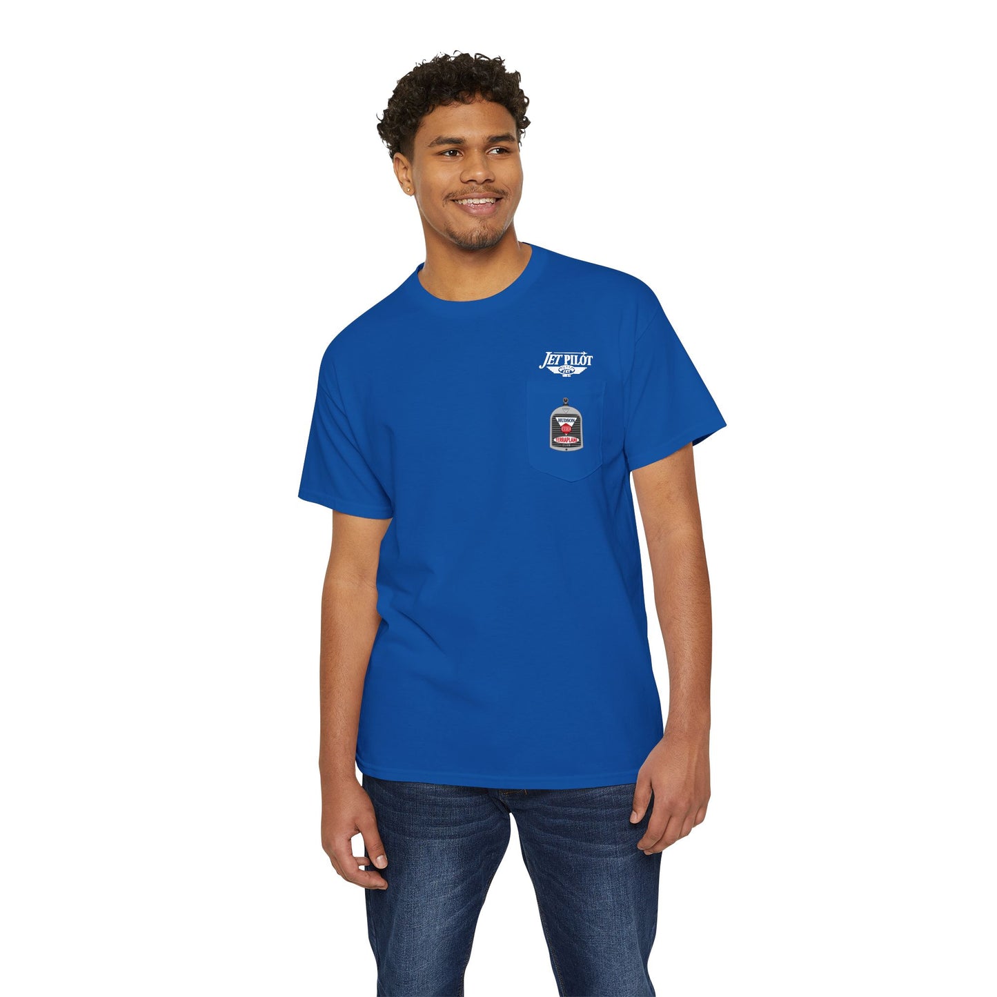 Hudson Essex Terraplane Club "Jet Pilot" Pocket Tee