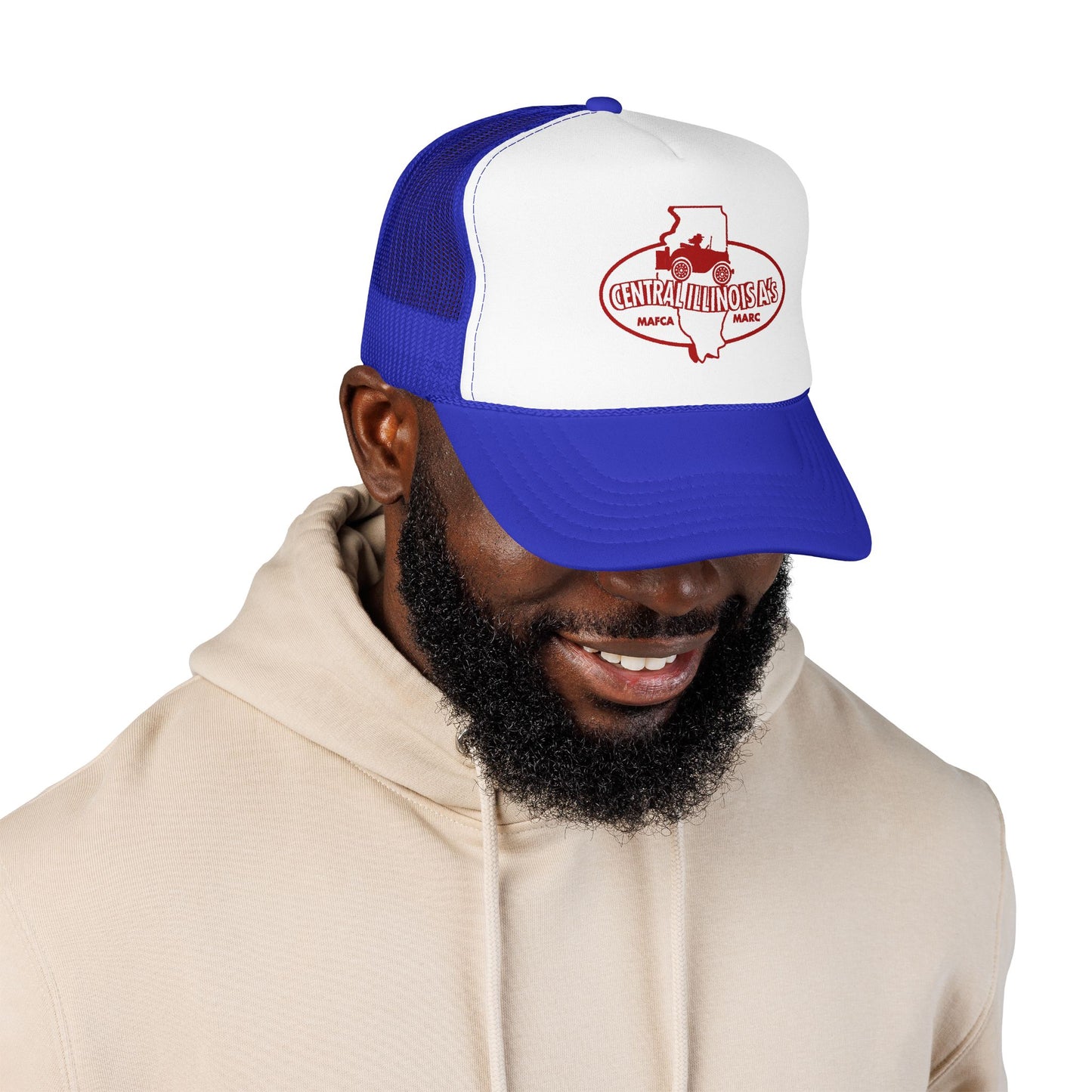 Central Illinois A's Foam Trucker Hat - Printed