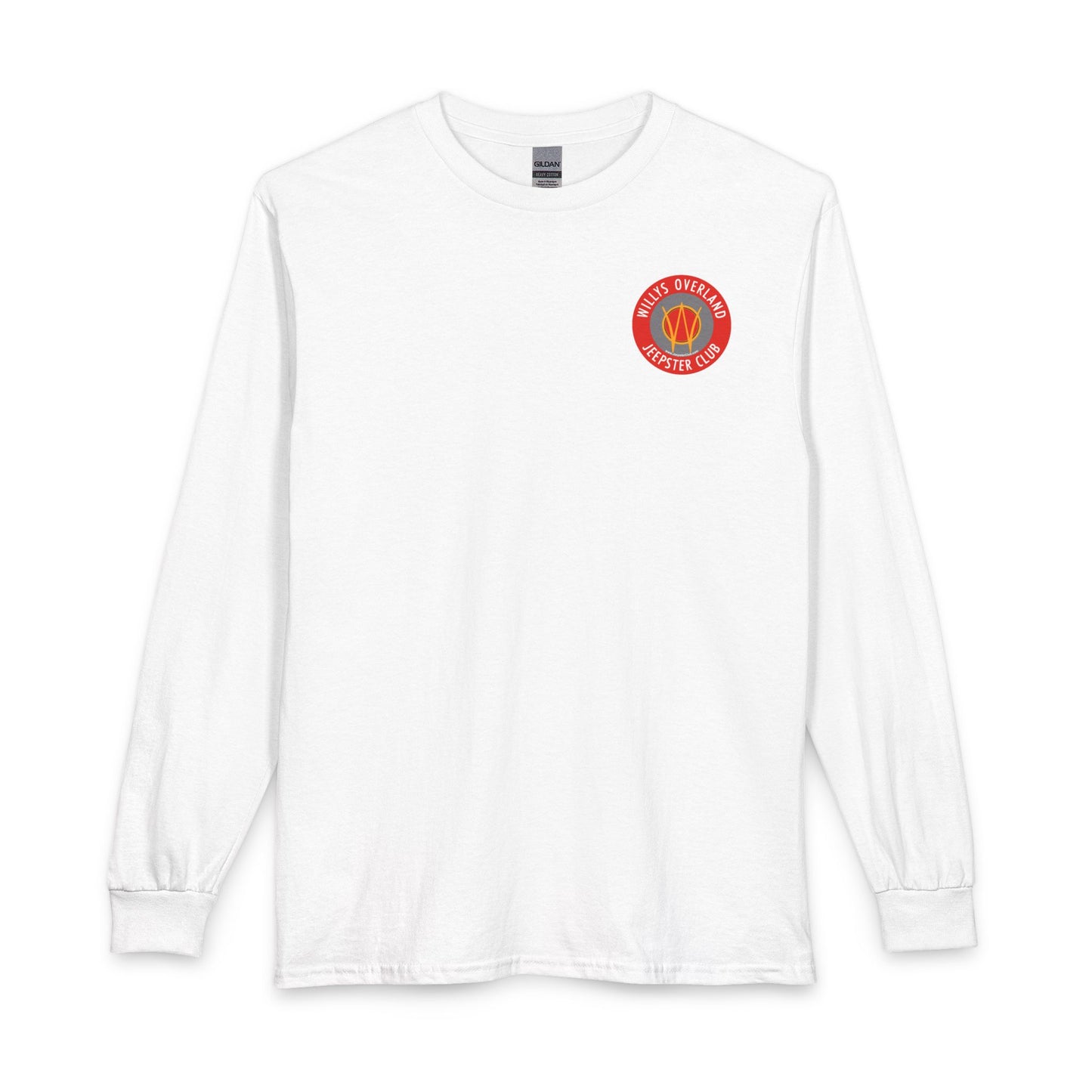 Willys Overland Jeepster Club Long Sleeve Tee - Front and Back Logos