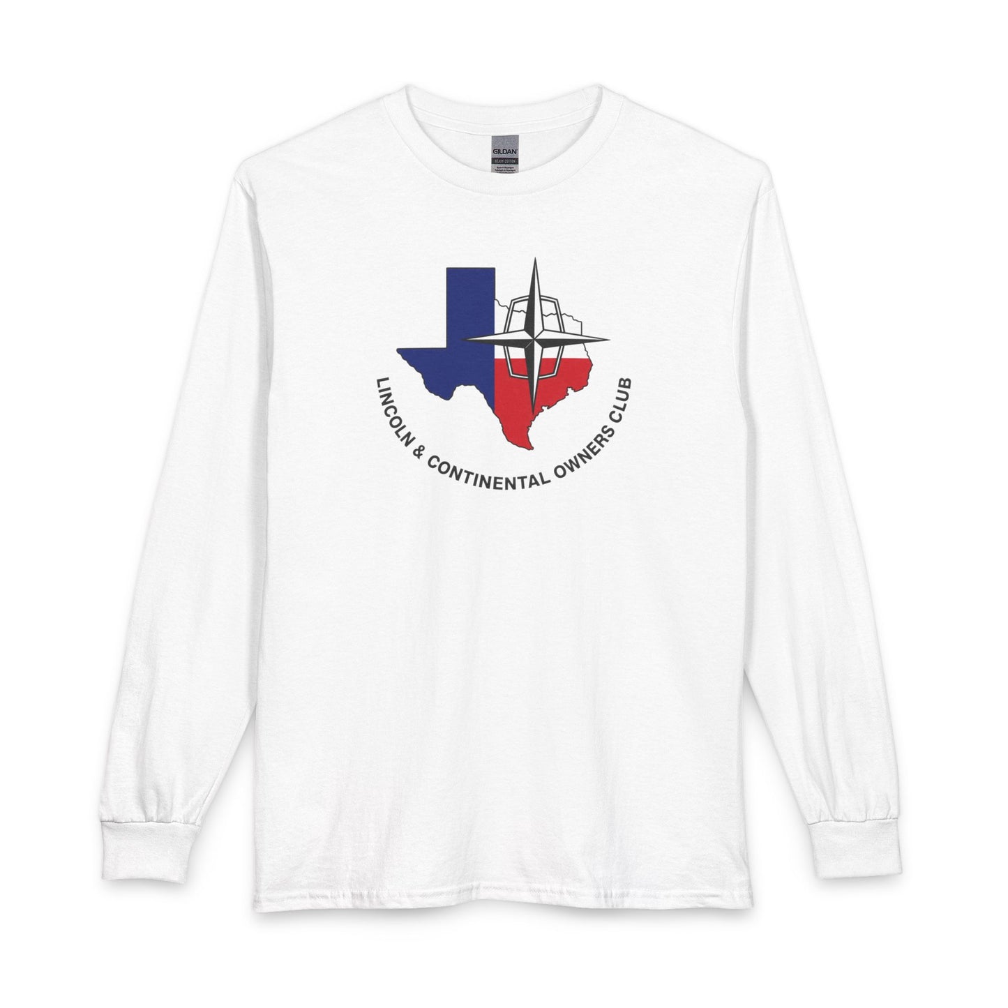 Lincoln & Continental Owners Club - Texas Gulf Coast Region Long Sleeve Tee