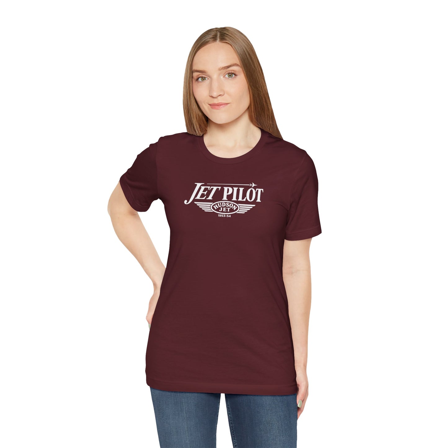 Hudson Essex Terraplane Club "Jet Pilot" Tee - Unisex Jersey Short Sleeve Tee