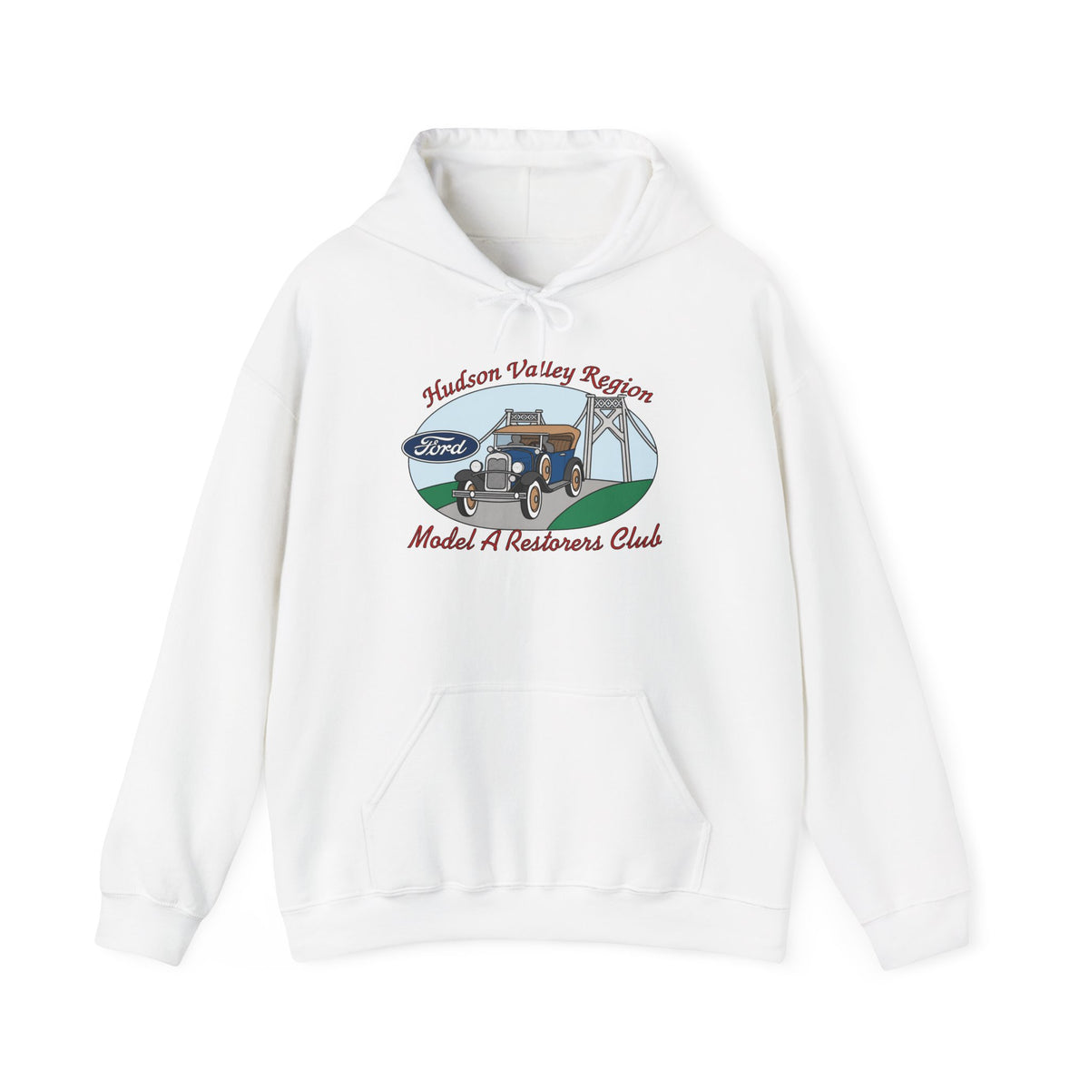 Hudson Valley Region Model A Restorers Club Unisex Heavy Blend™ Hooded Sweatshirt