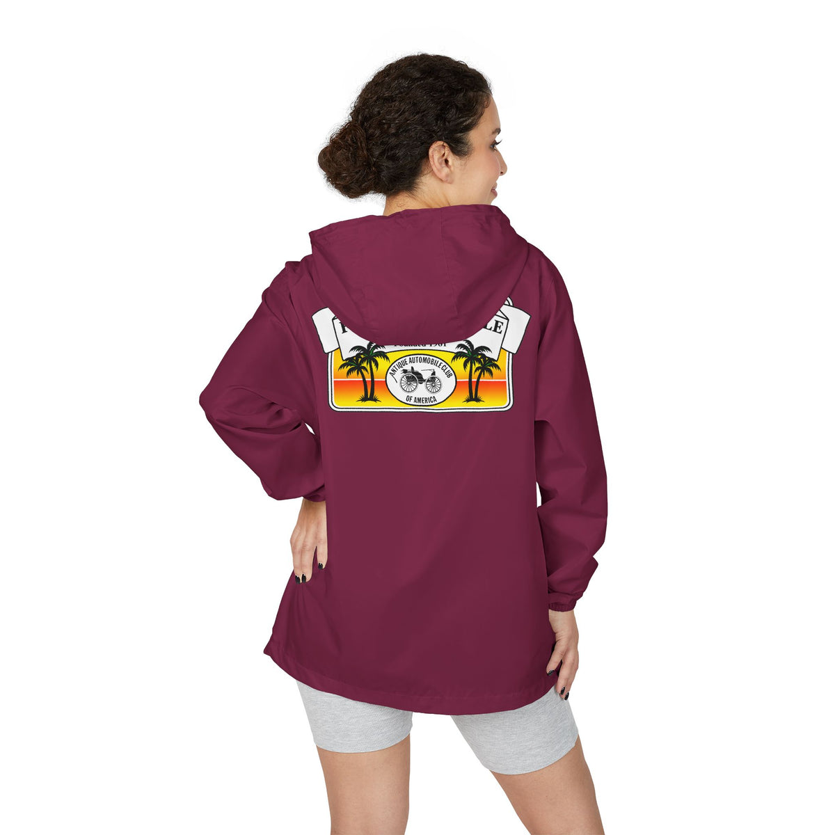 Fort Lauderdale Region AACA Windbreaker Jacket - Front and Back Logos