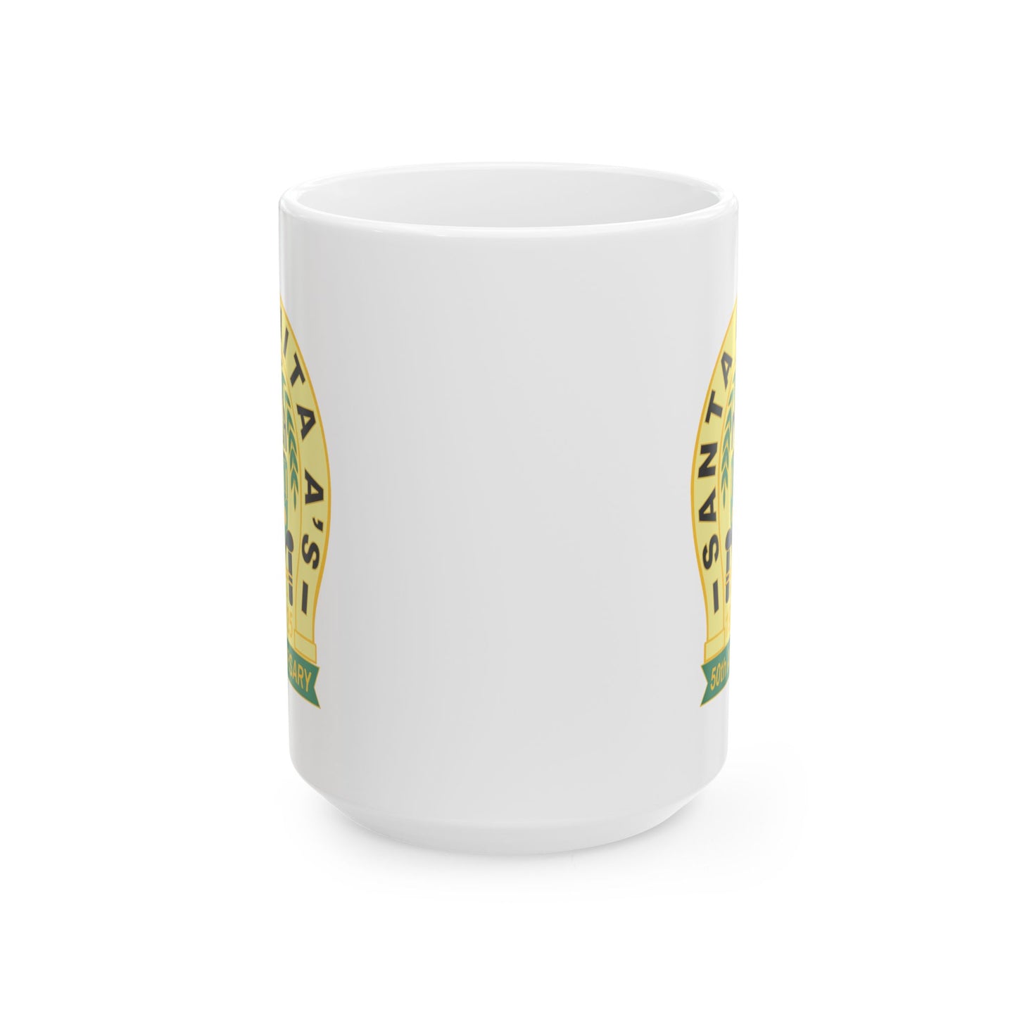 Santa Anita A's MAFCA - White Ceramic Mug (15 oz.)