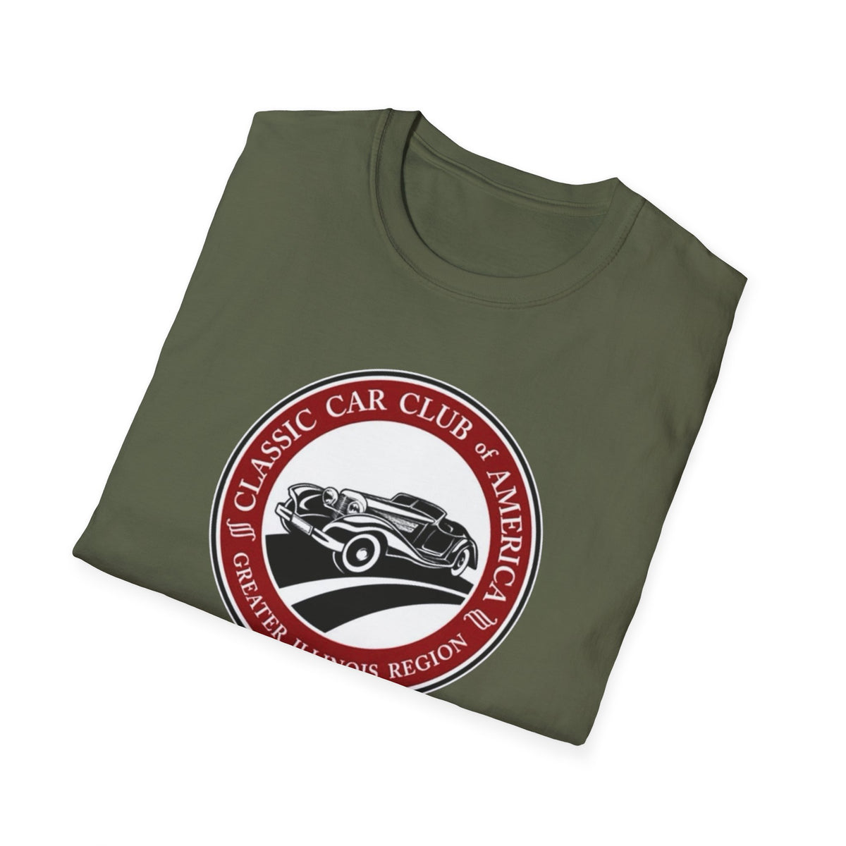 Classic Car Club of America Greater Illinois Region T-Shirt - Unisex Softstyle T-Shirt