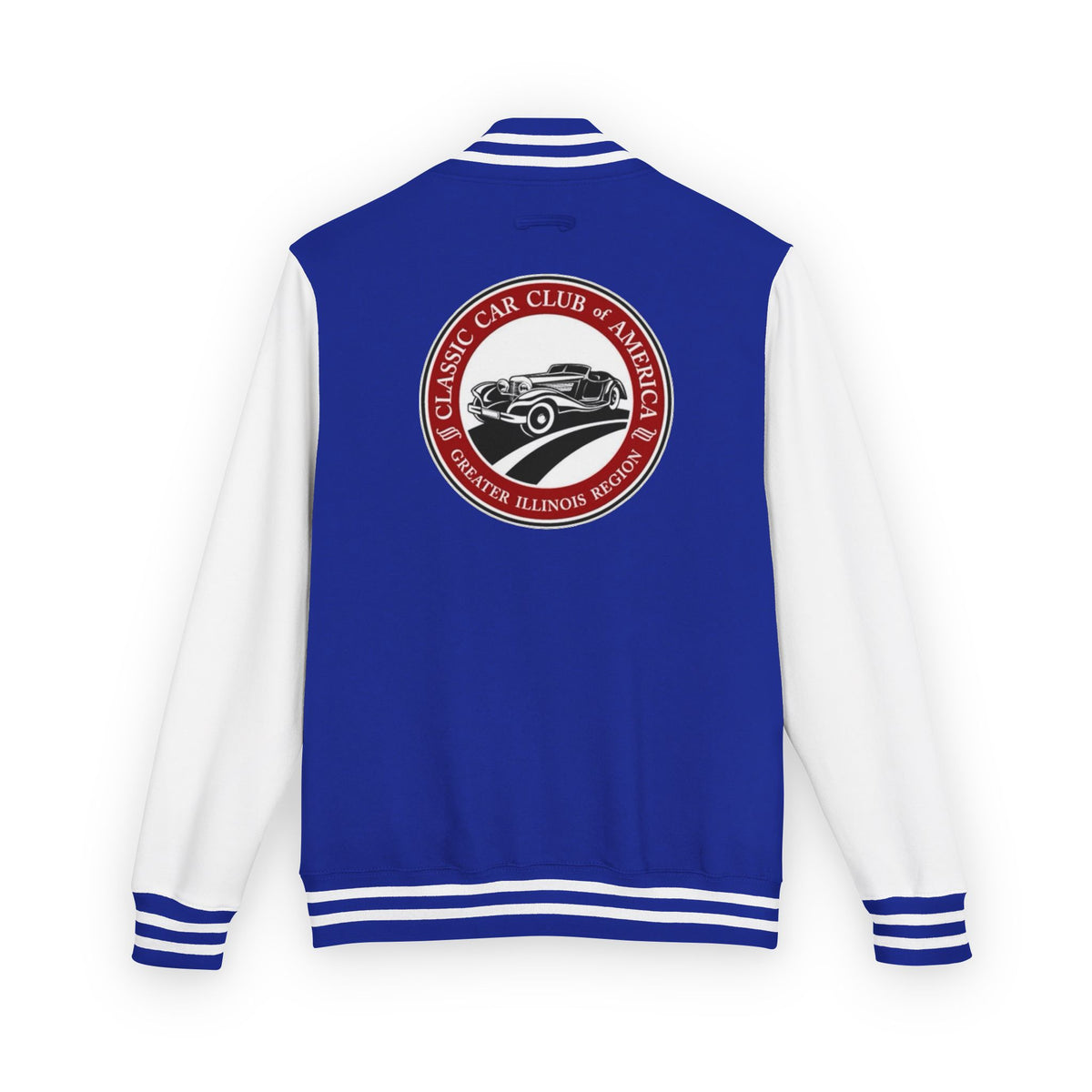 Classic Car Club of America Greater Illinois Region Letterman Jacket - Front and Back Logos