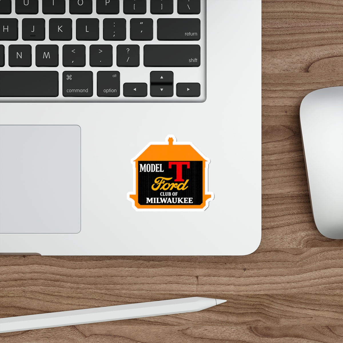 Greater Milwaukee Model T Ford Club Die-Cut Sticker — Great for Windshields!