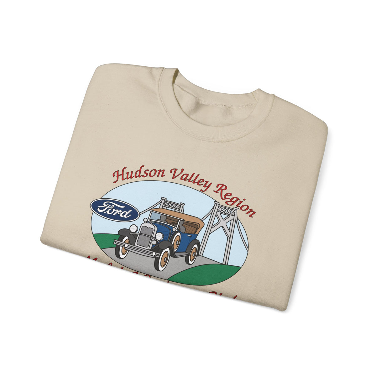 Hudson Valley Region Model A Restorers Club Unisex Heavy Blend™ Crewneck Sweatshirt