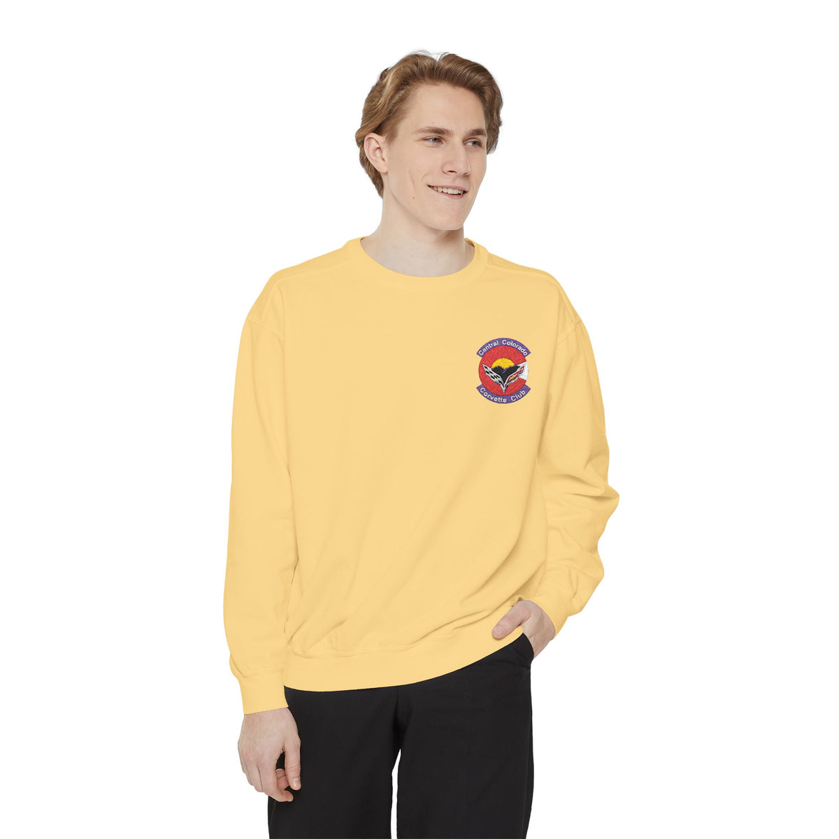 Central Colorado Corvette Club Embroidered Sweatshirt