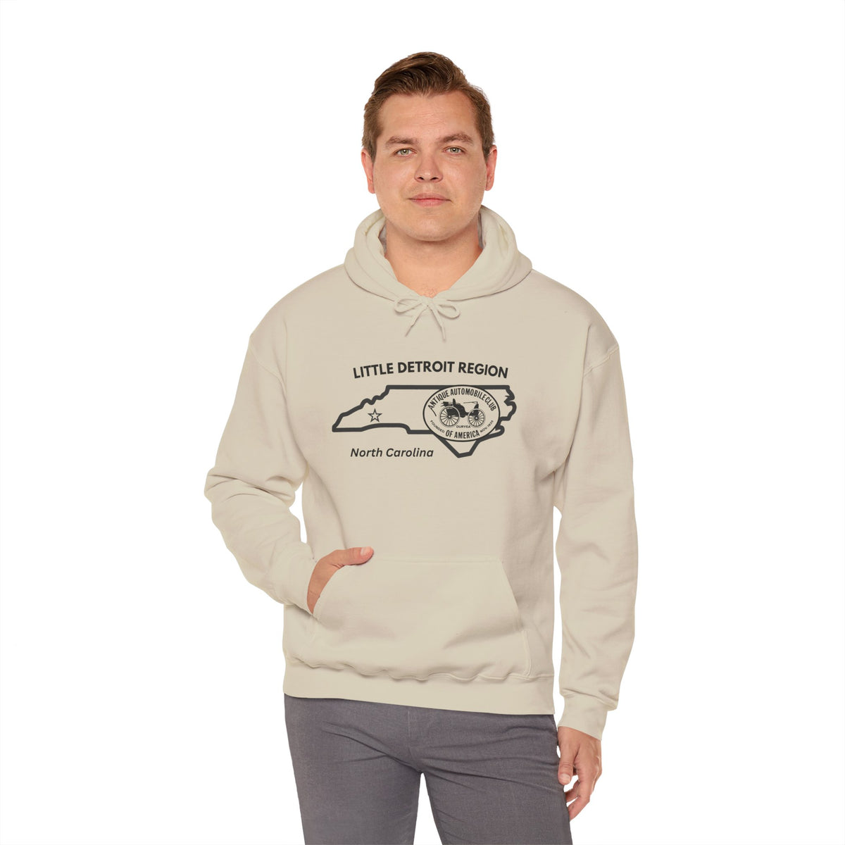 Little Detroit Region AACA Unisex Heavy Blend™ Hooded Sweatshirt