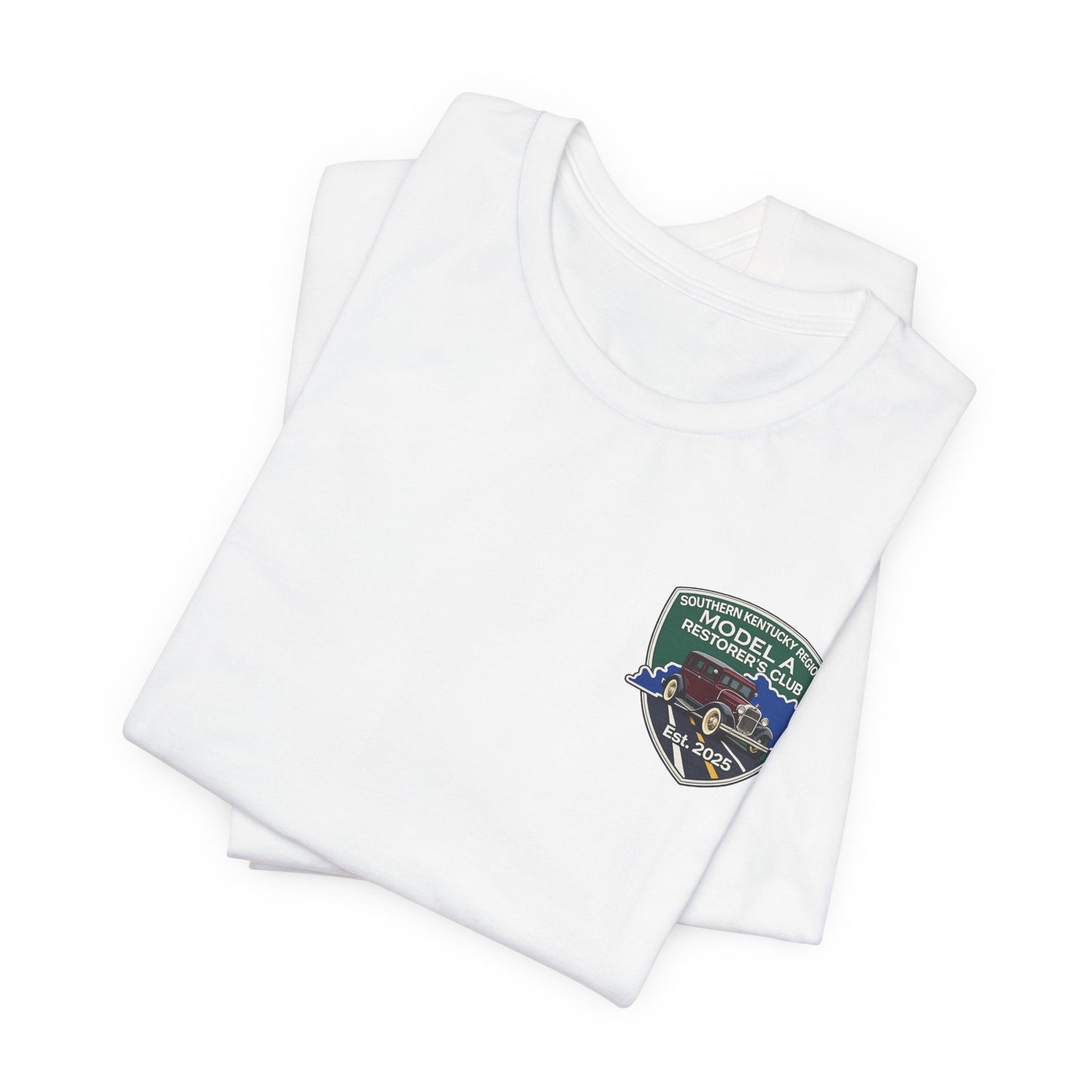 Southern Kentucky Region Model A Restorer's Club T‑Shirt — Front and Back Logos Unisex Jersey Short Sleeve Tee