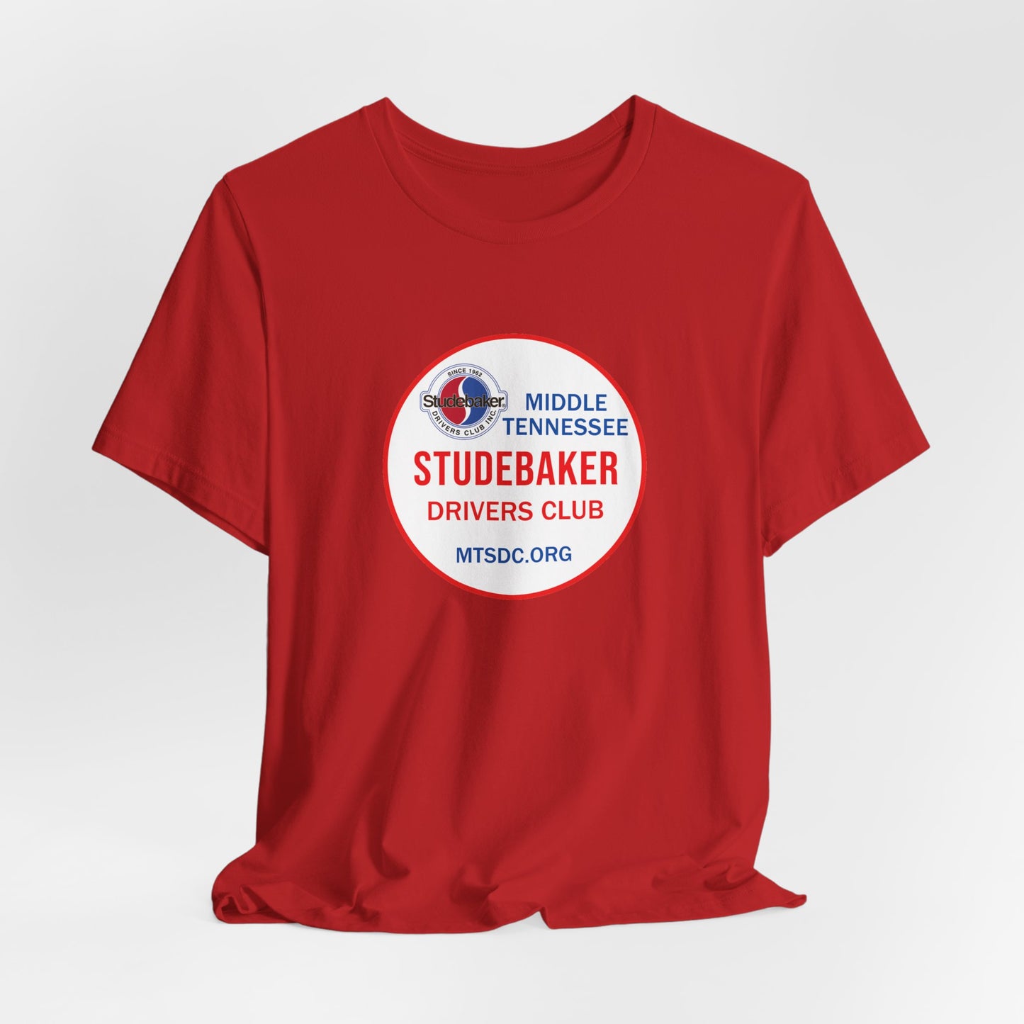 Middle Tennessee Studebaker Drivers Club Chapter Soft Tee — Unisex Jersey Short Sleeve Tee