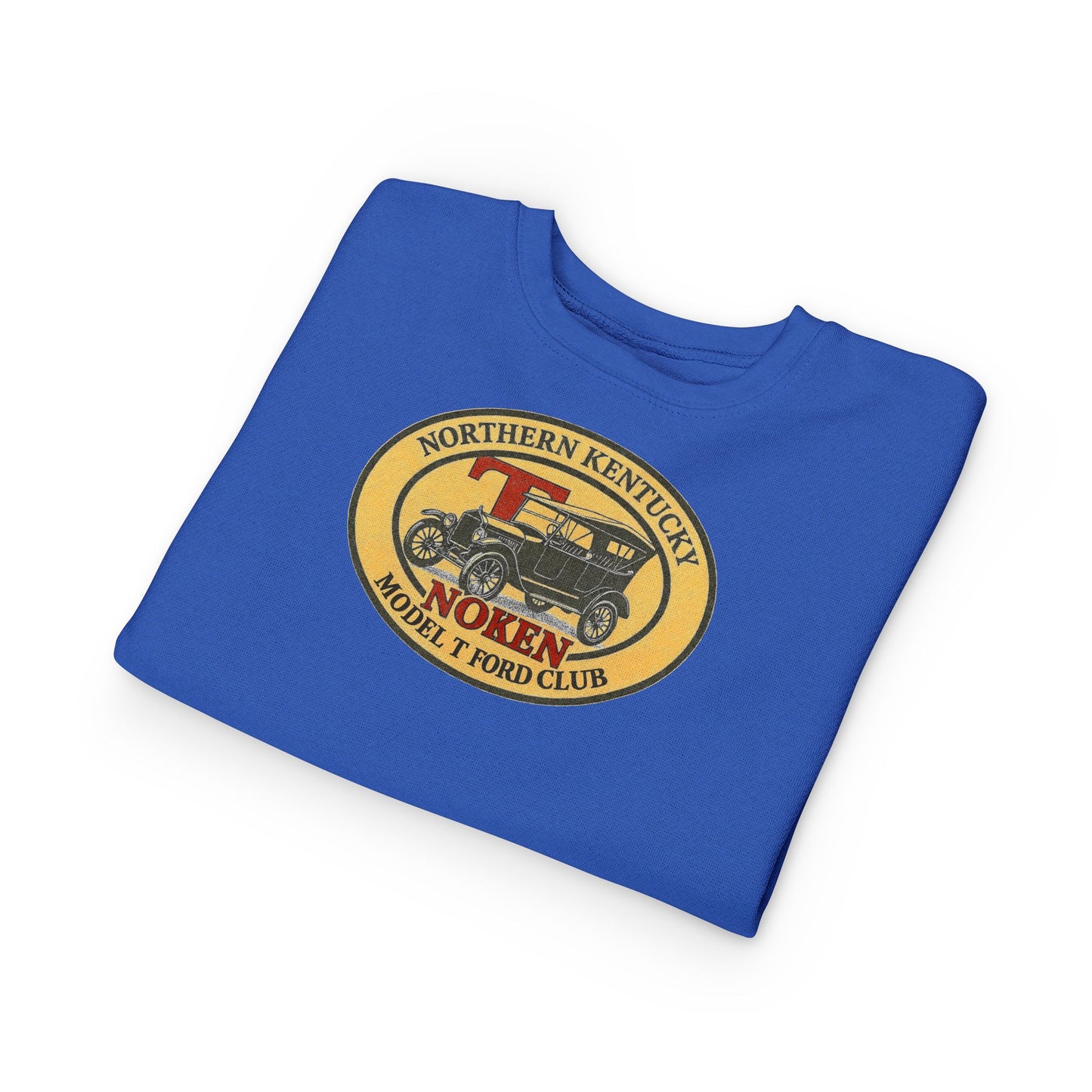 Toddler Sweatshirt - Northern Kentucky Model T Club 'NOKEN' Vintage Car Logo