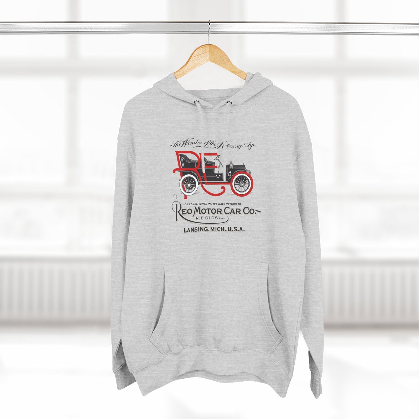 REO Motor Car Co. Fleece Hoodie