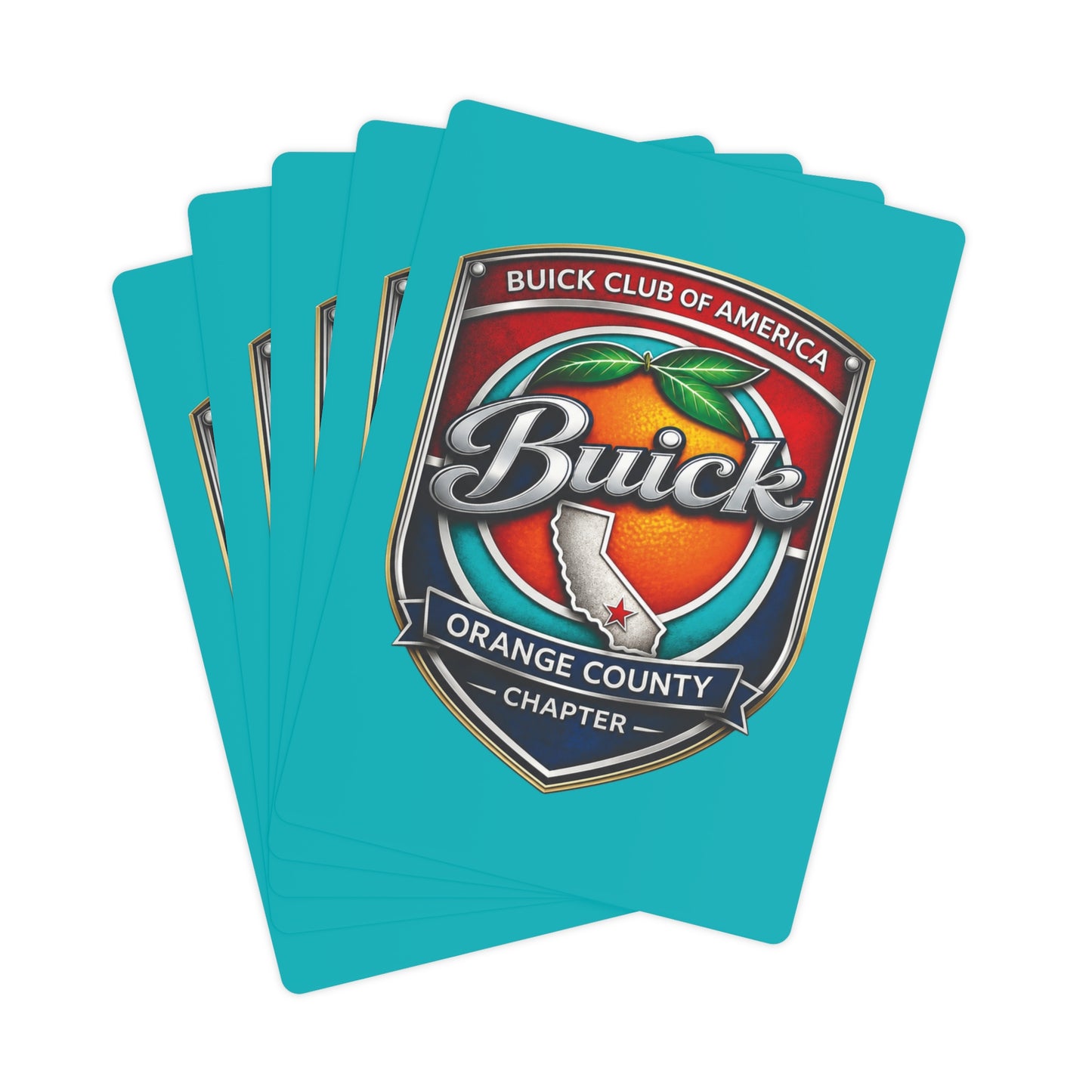Buick Orange County Chapter Poker Cards
