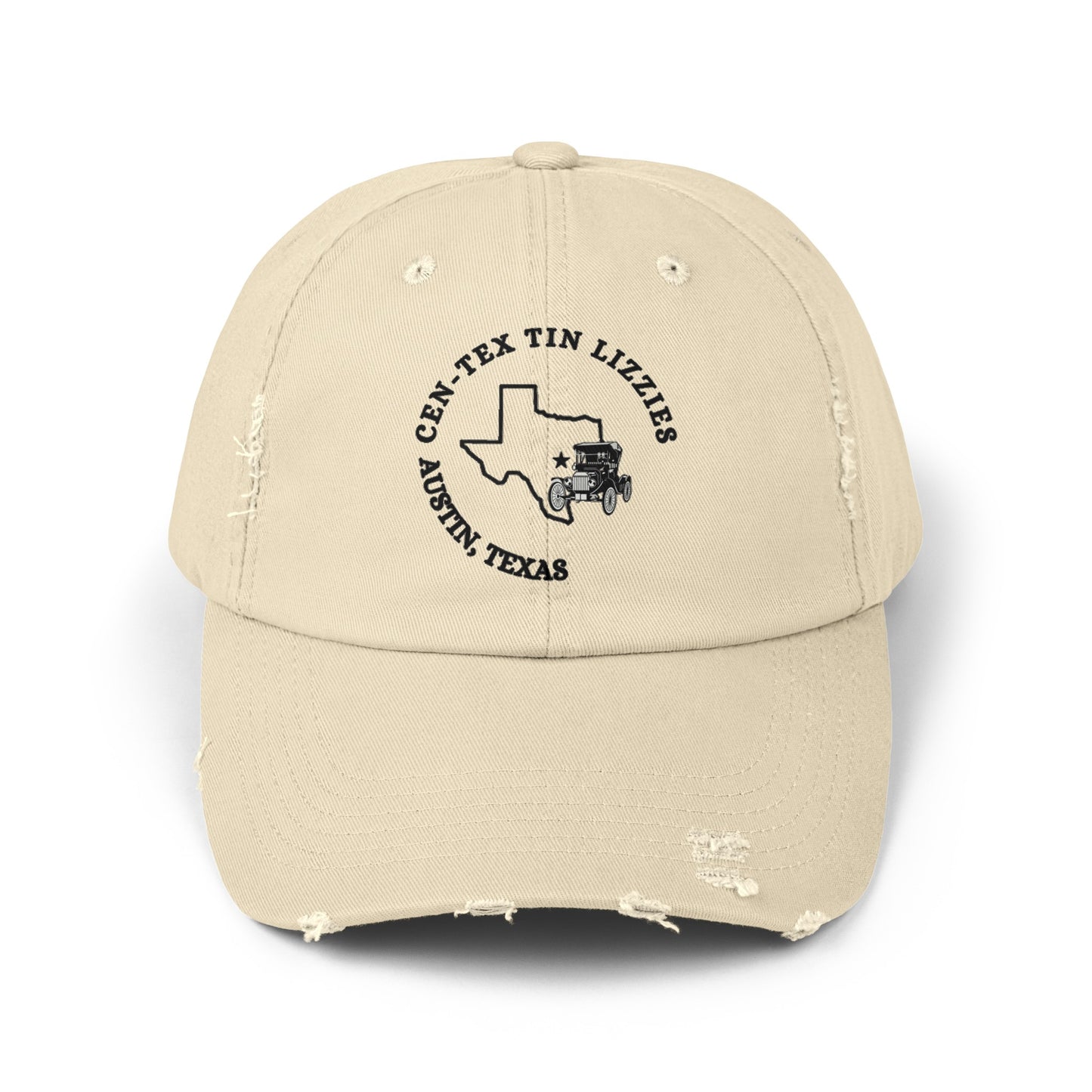 Cen-Tex Tin Lizzies Unisex Distressed Cap