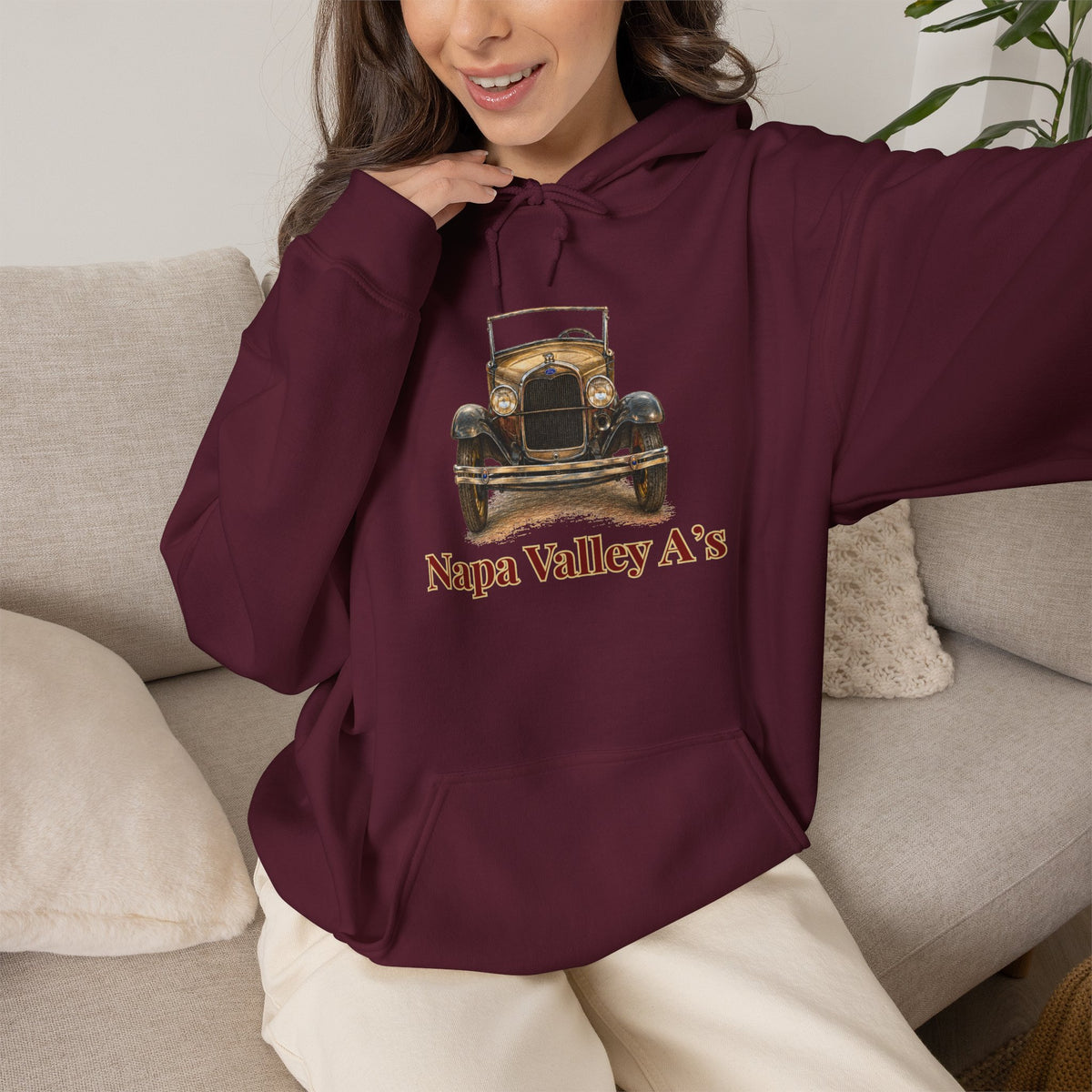 Napa Valley A's Unisex Heavy Blend™ Hooded Sweatshirt