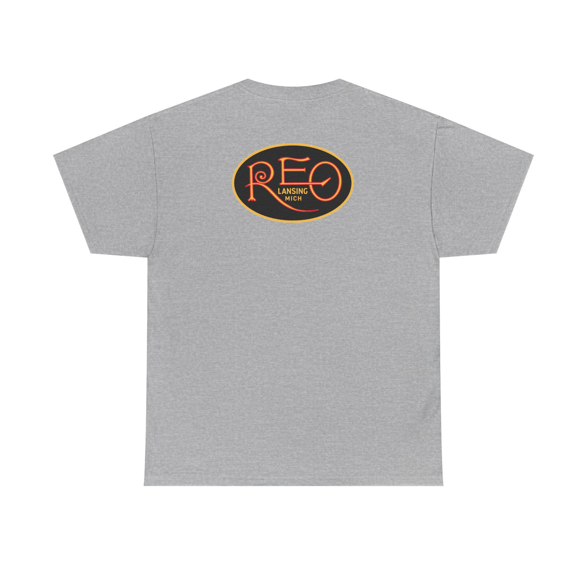 EarlyREO and REO 1 & 2 Cylinder Registry Logo Tee — Chest and Back Logos
