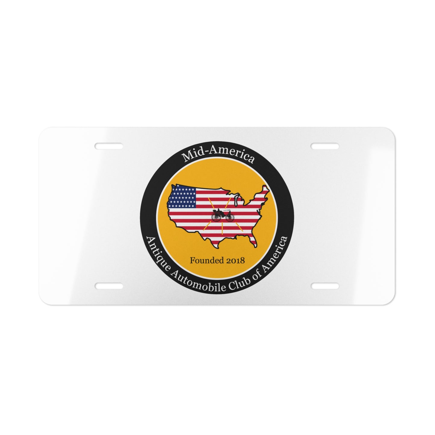 Mid-America Region AACA Vanity Plate