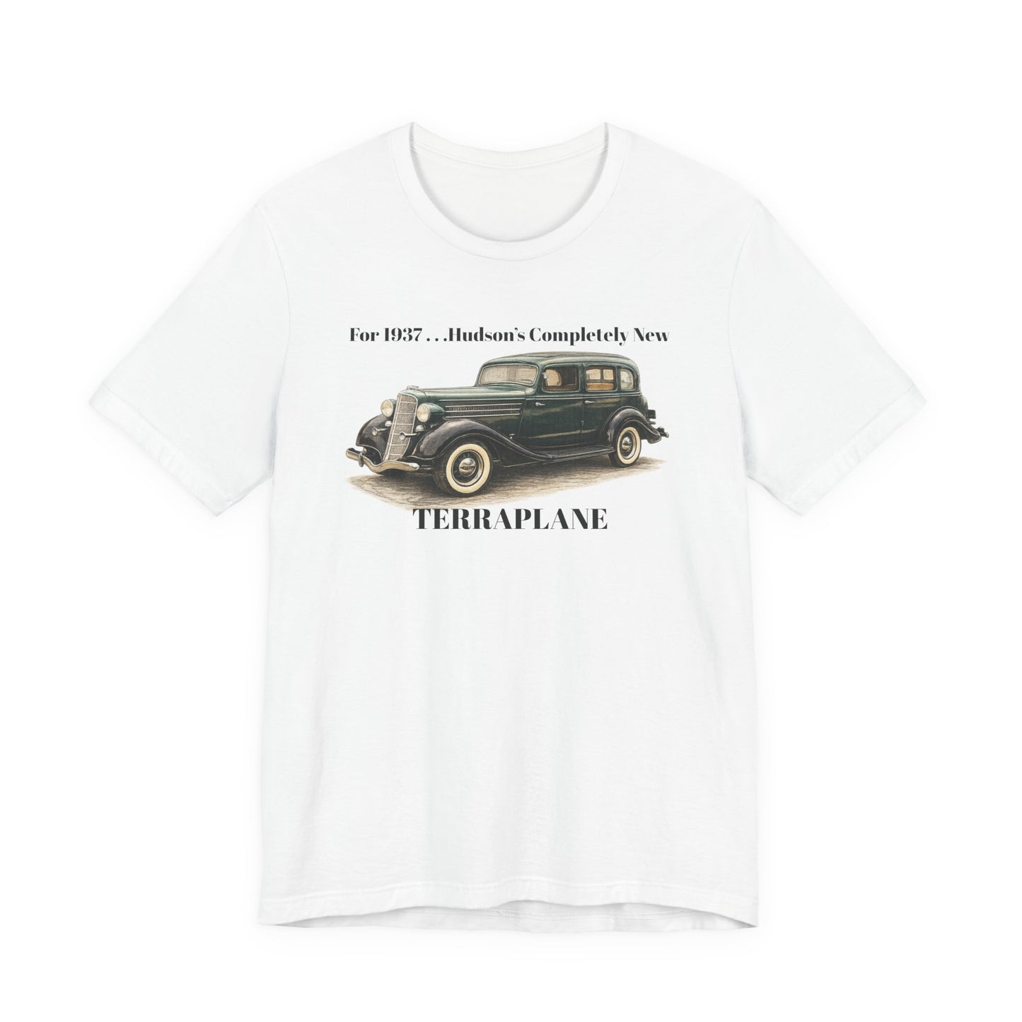 1937 Hudson Terraplane Classic Auto T‑Shirt - Unisex Jersey Short Sleeve Tee