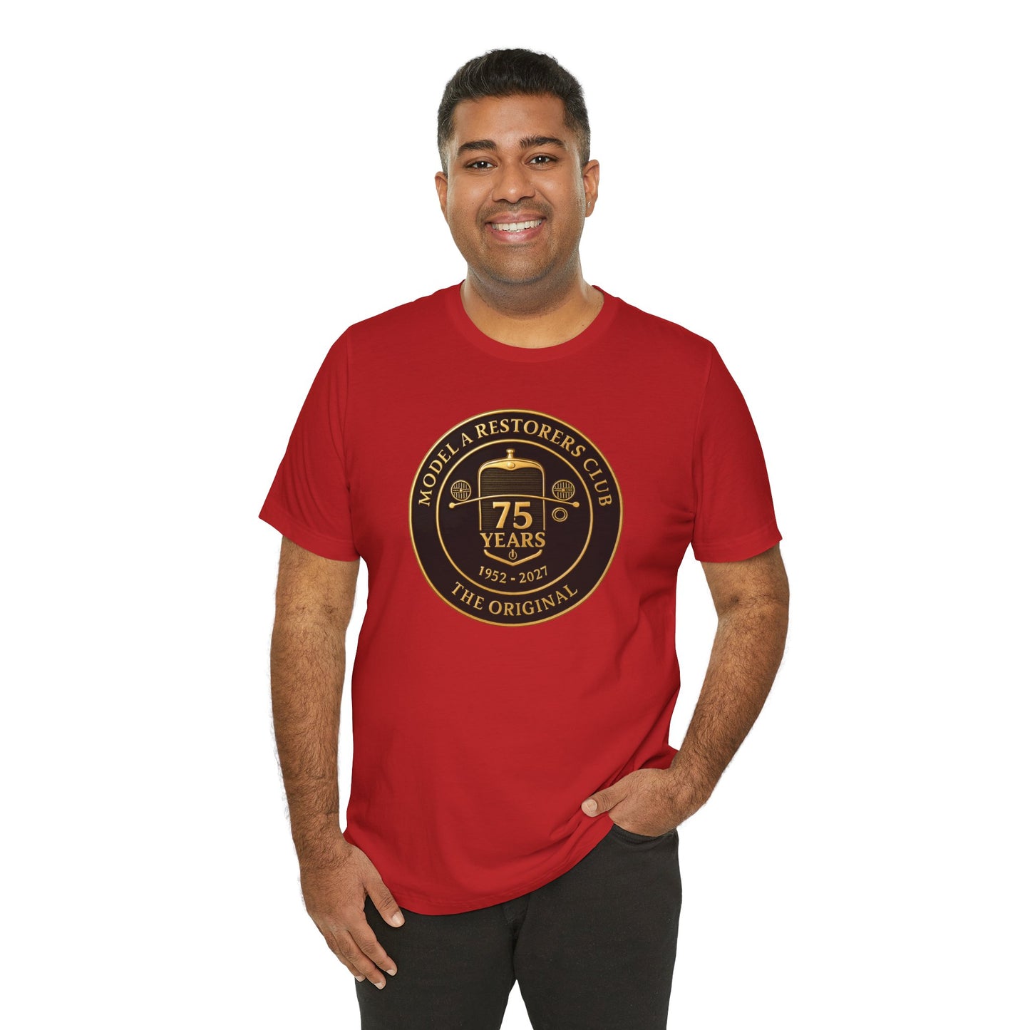 Model A Restorers Club 75 Years Commemorative Tee