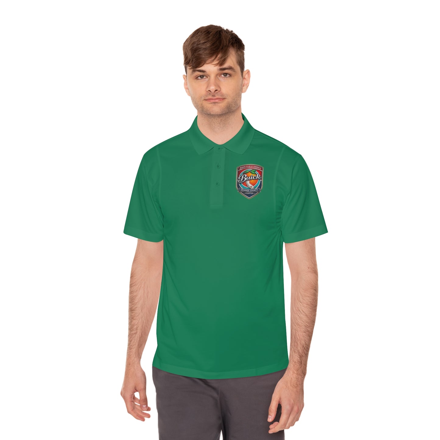 Buick Orange County Chapter Men's Sport Polo — Breathable Golf & Casual Polo