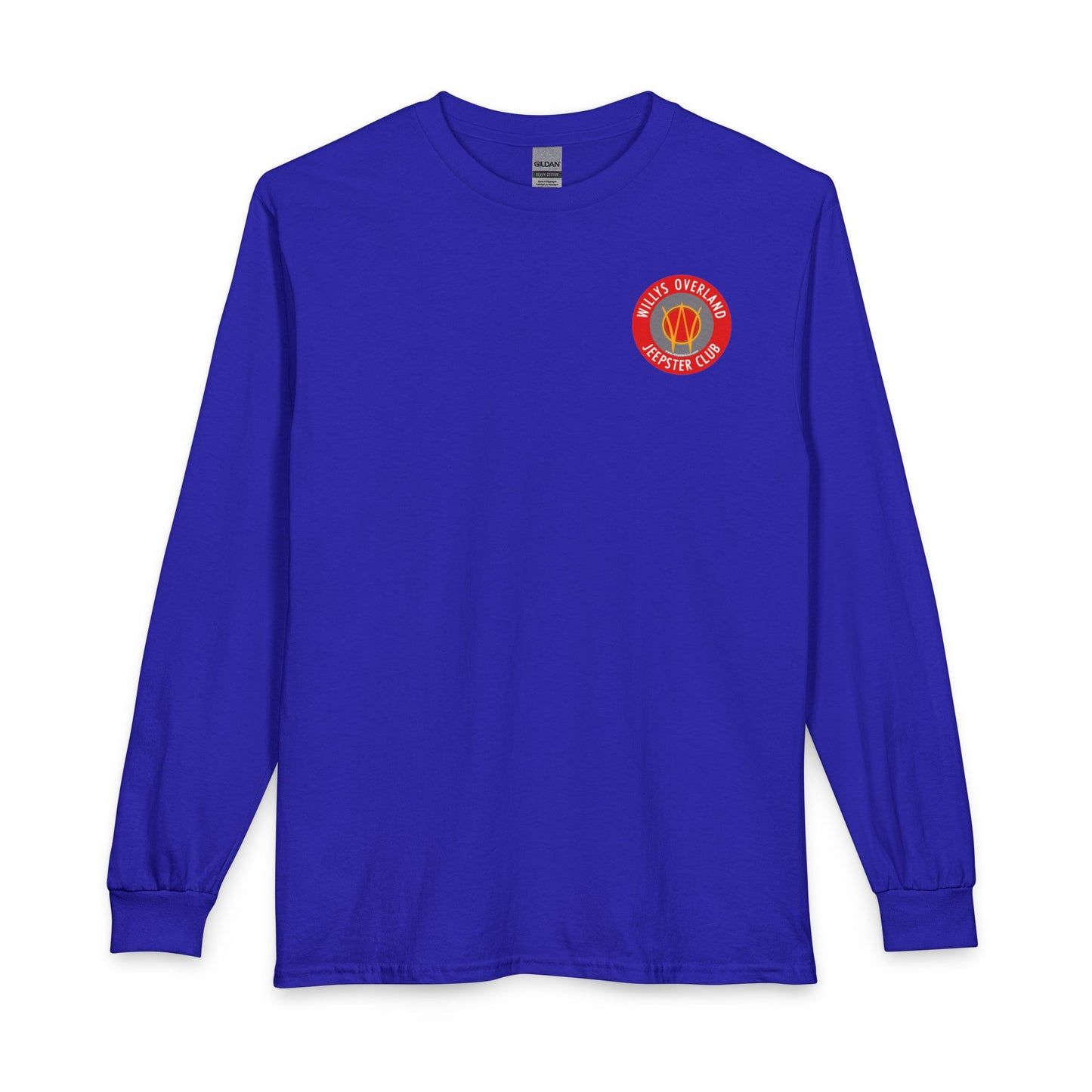 Willys Overland Jeepster Club Long Sleeve Tee - Front and Back Logos