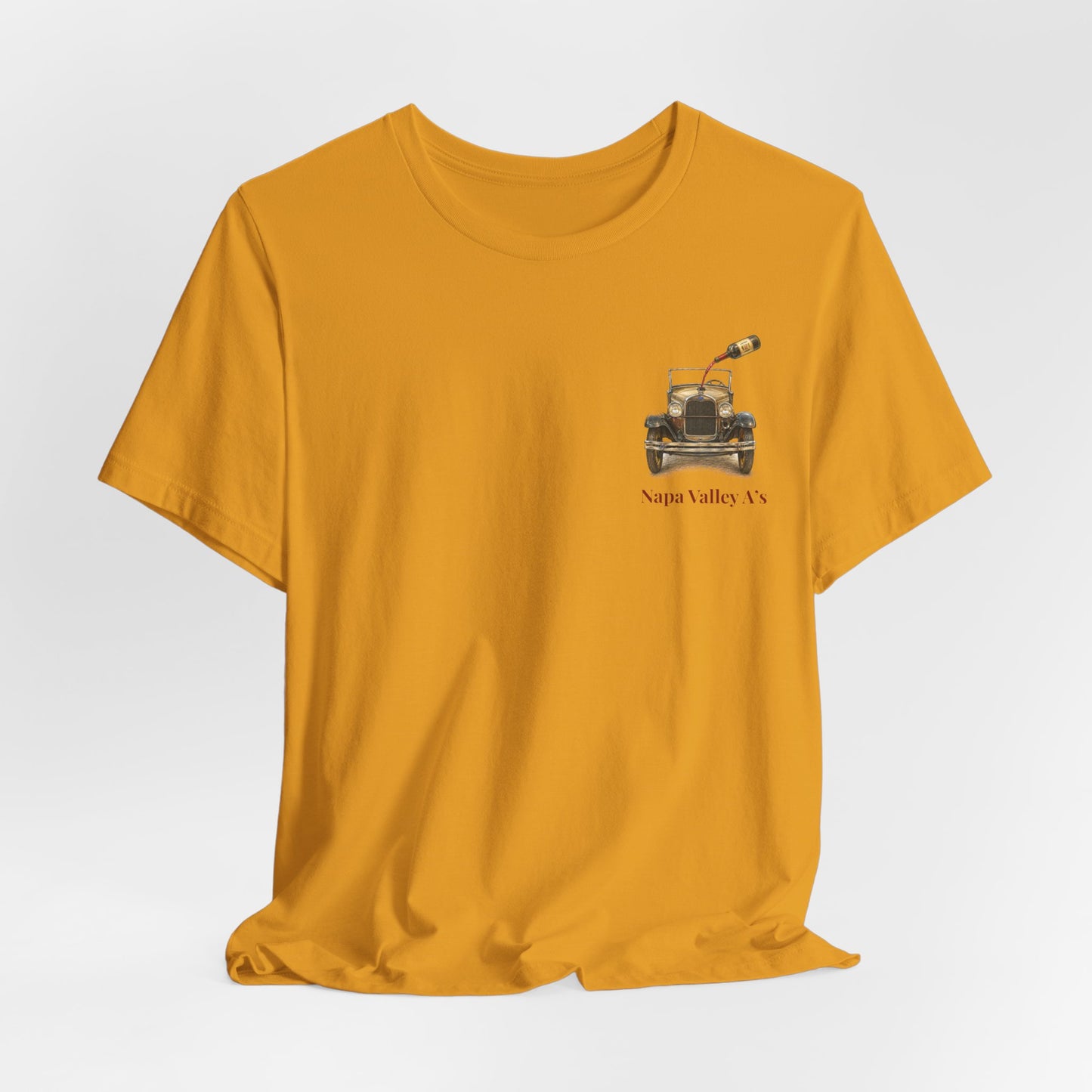 Napa Valley A's Tee — Wine Country Vineyard Graphic T-Shirt