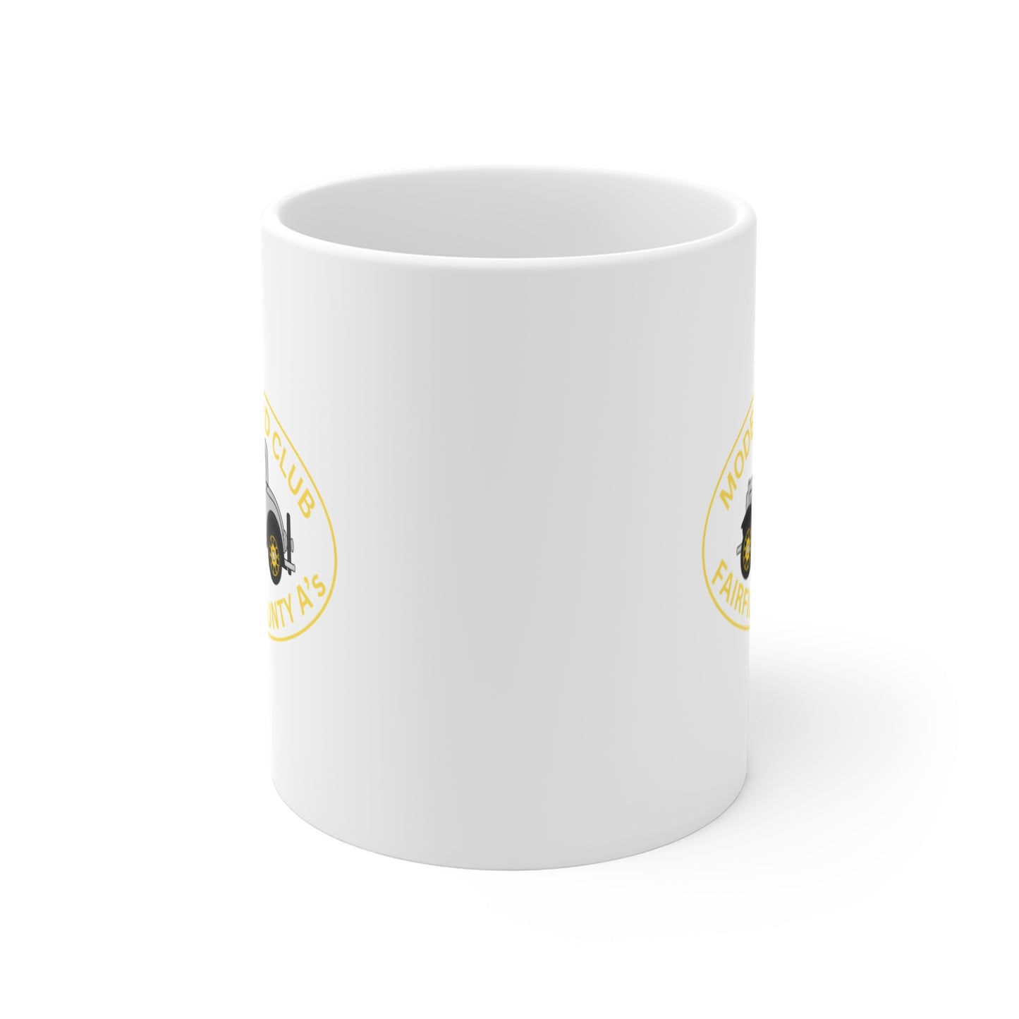 Fairfield County A's Model A Ford Club Coffee Mug — Vintage Car Collector Gift
