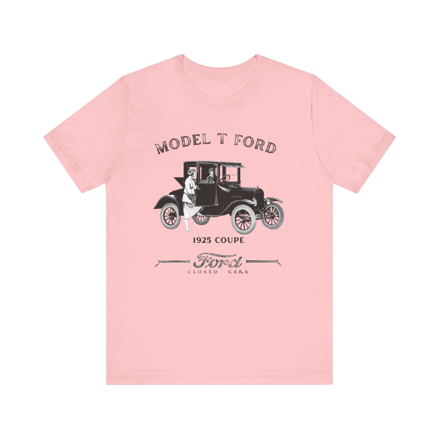 1925 Model T Ford Coupe - Classic Car Unisex Jersey Short Sleeve
