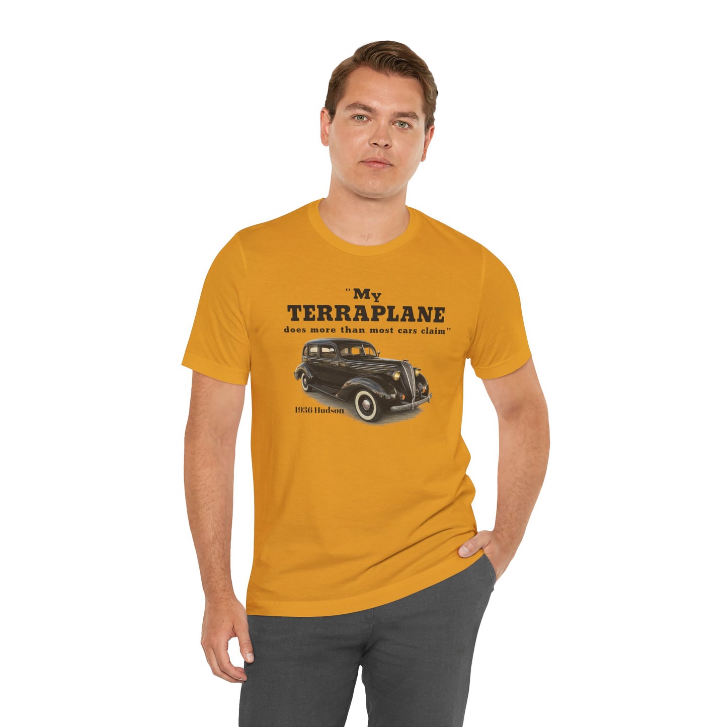 1936 Hudson Terraplane Tee – Unisex Jersey Short Sleeve Tee (LH)
