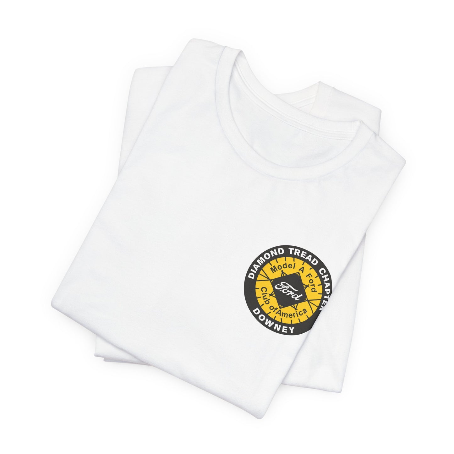 Diamond Tread Chapter Downey T‑Shirt - Small Front Logo Only