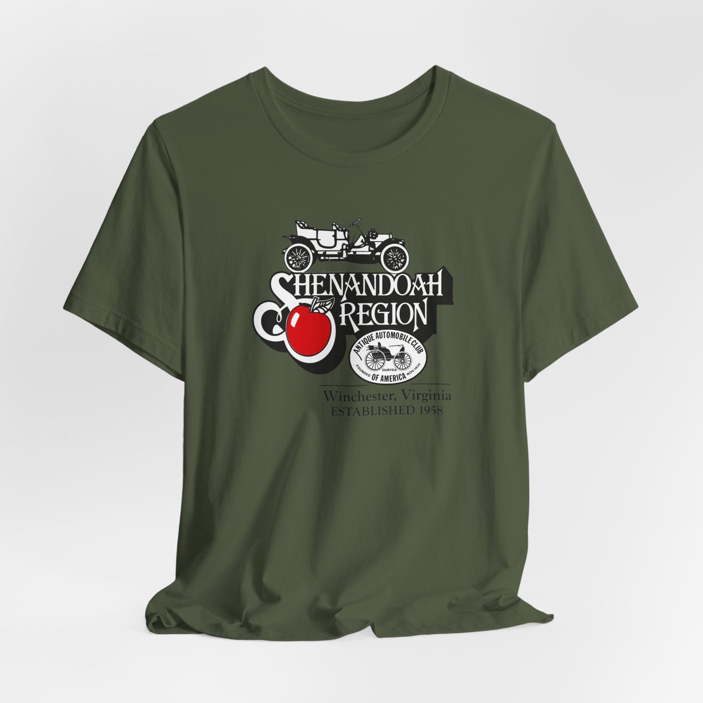 Shenandoah Region AACA - Large White Logo
