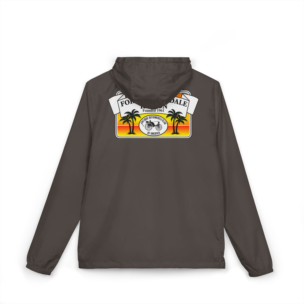 Fort Lauderdale Region AACA Windbreaker Jacket - Front and Back Logos